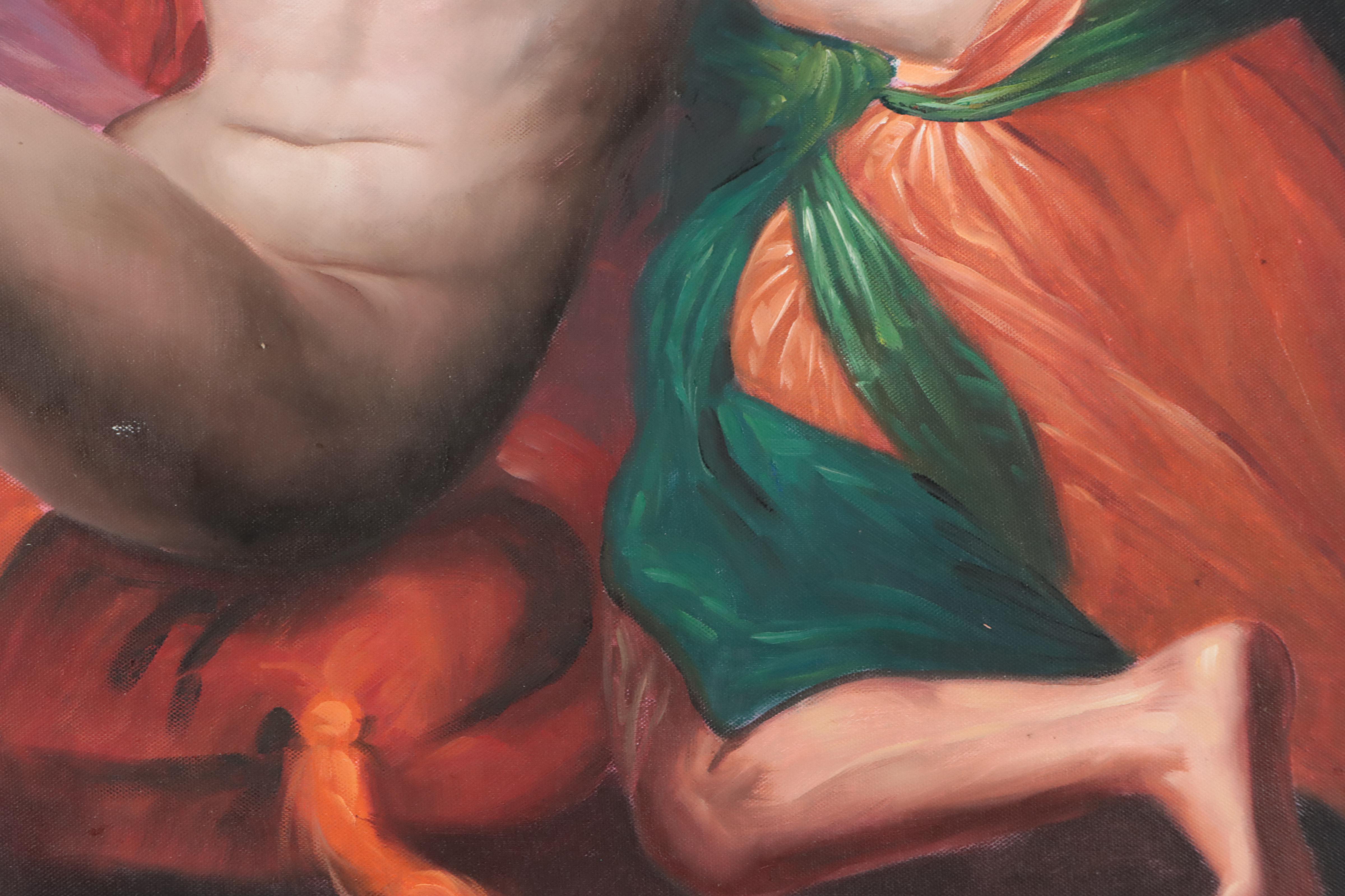 Oil Painting after "Pieta" by Rosso Fiorentino