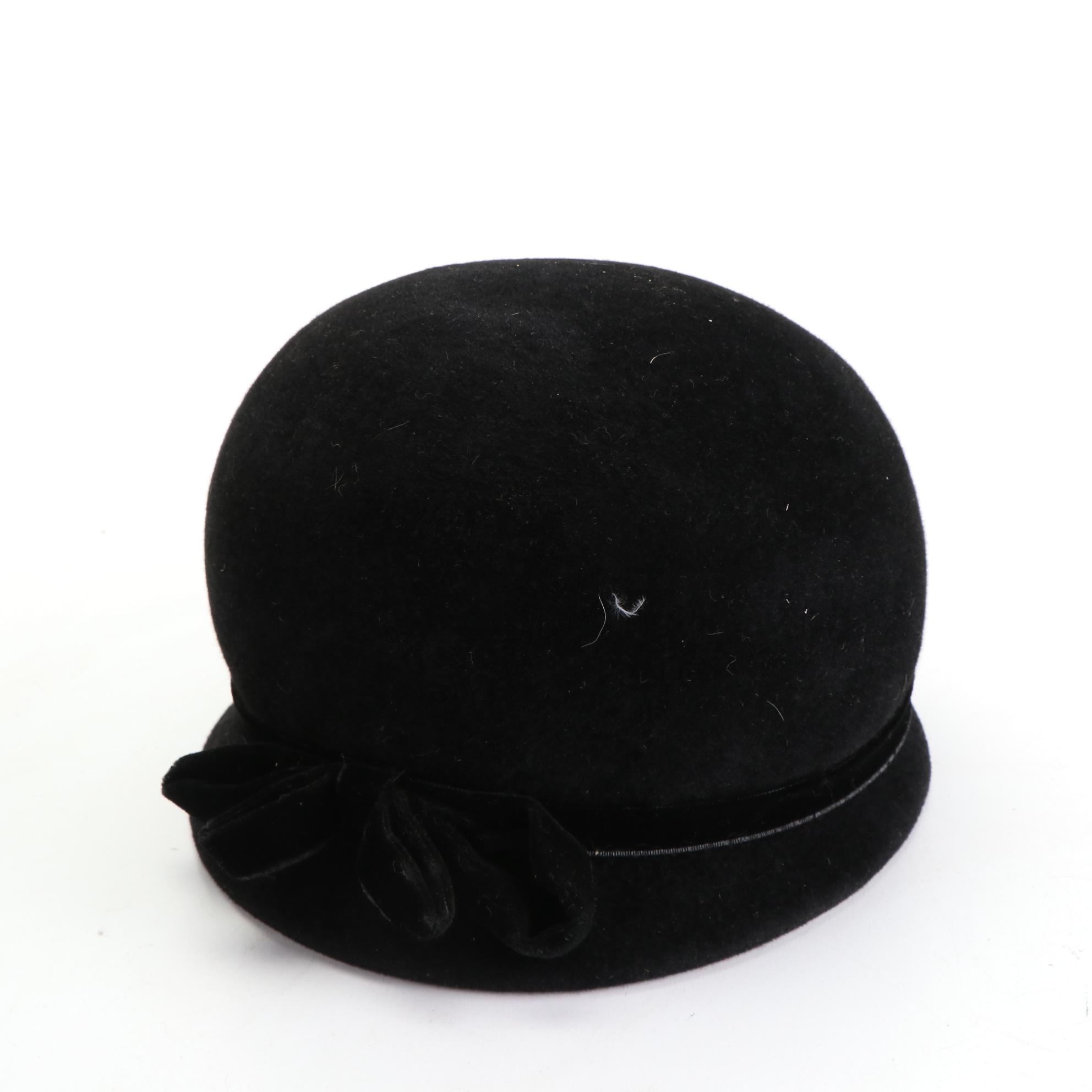 Bubble and Bouffant Hats in Velour, Fur Felt, Straw, and Mesh, 1960s