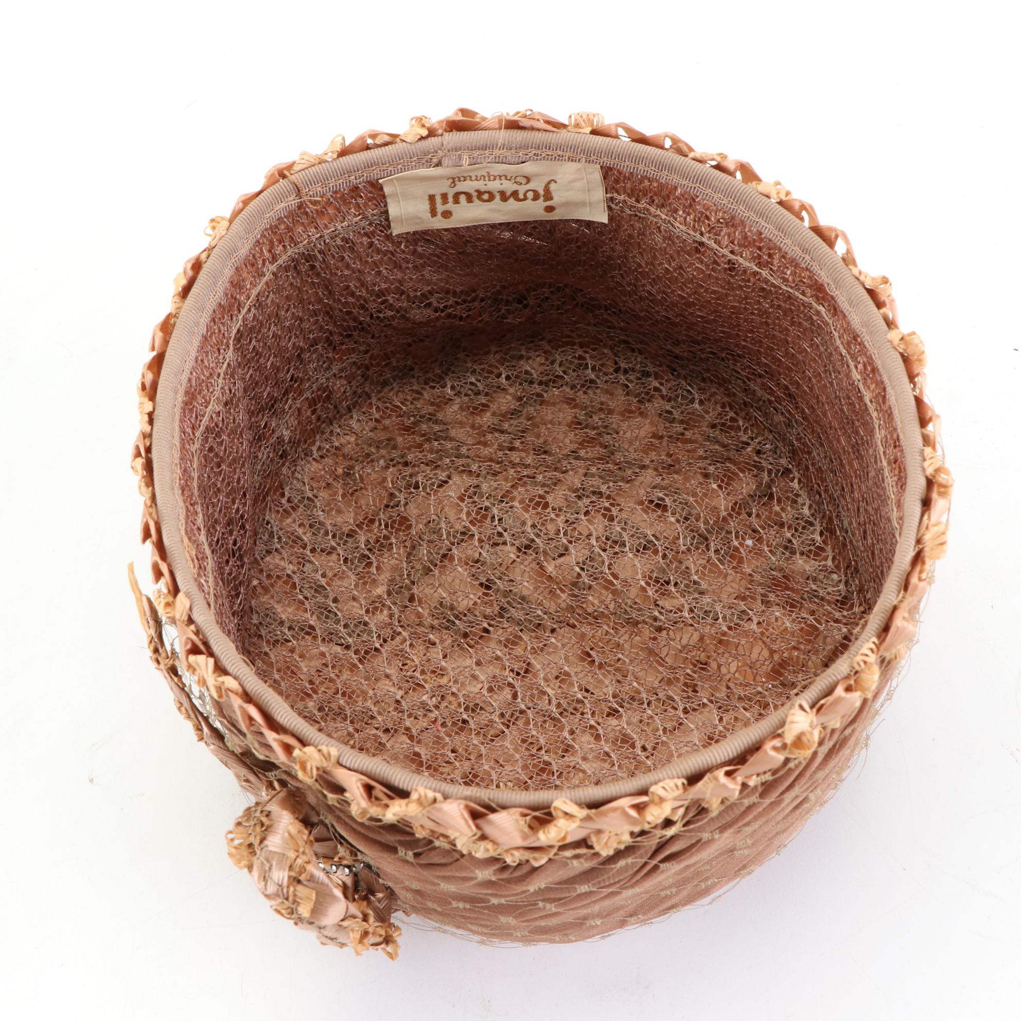 Bubble and Bouffant Hats in Velour, Fur Felt, Straw, and Mesh, 1960s