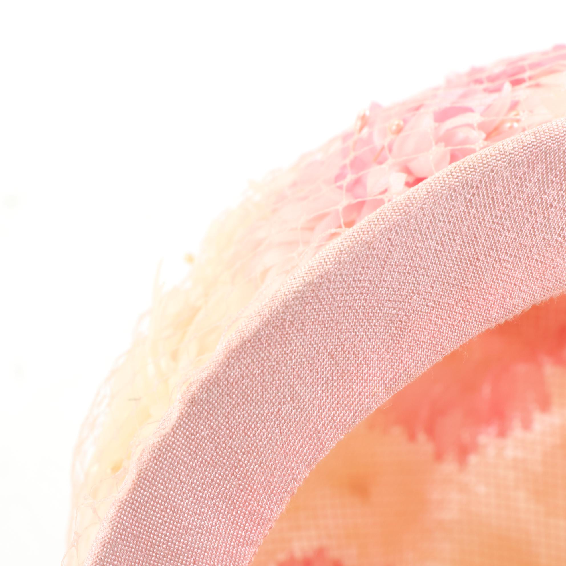 Bubble and Bouffant Hats in Velour, Fur Felt, Straw, and Mesh, 1960s