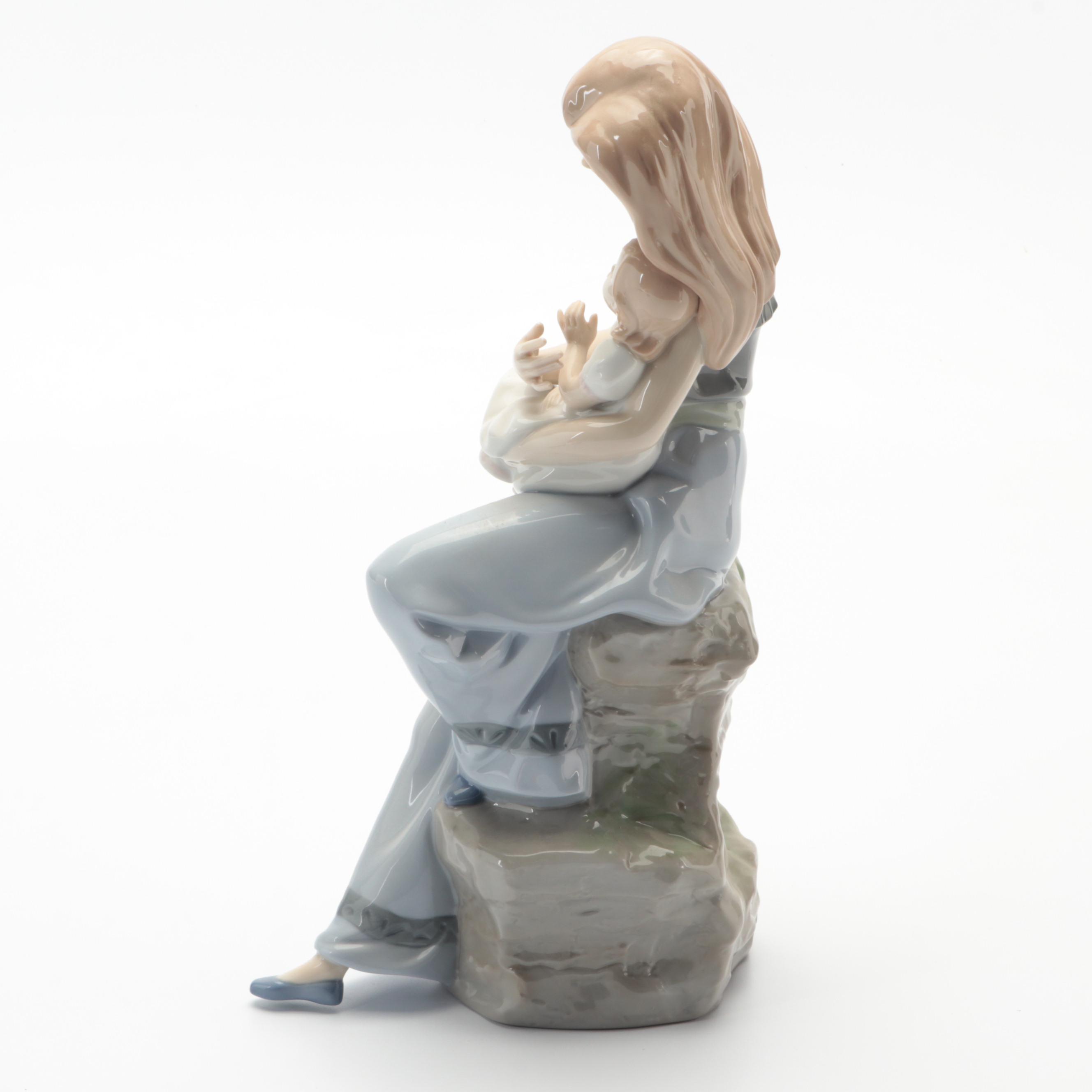 Nao by Lladró "My Little Girl" Porcelain Figurine