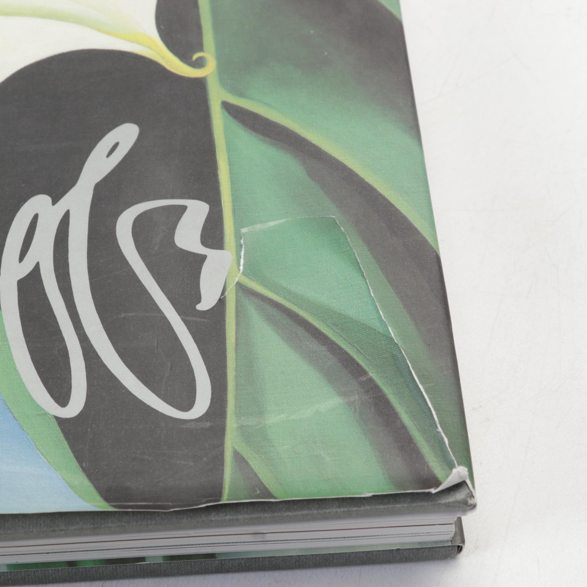 First Edition Thus "Georgia O'Keeffe: One Hundred Flowers" and More