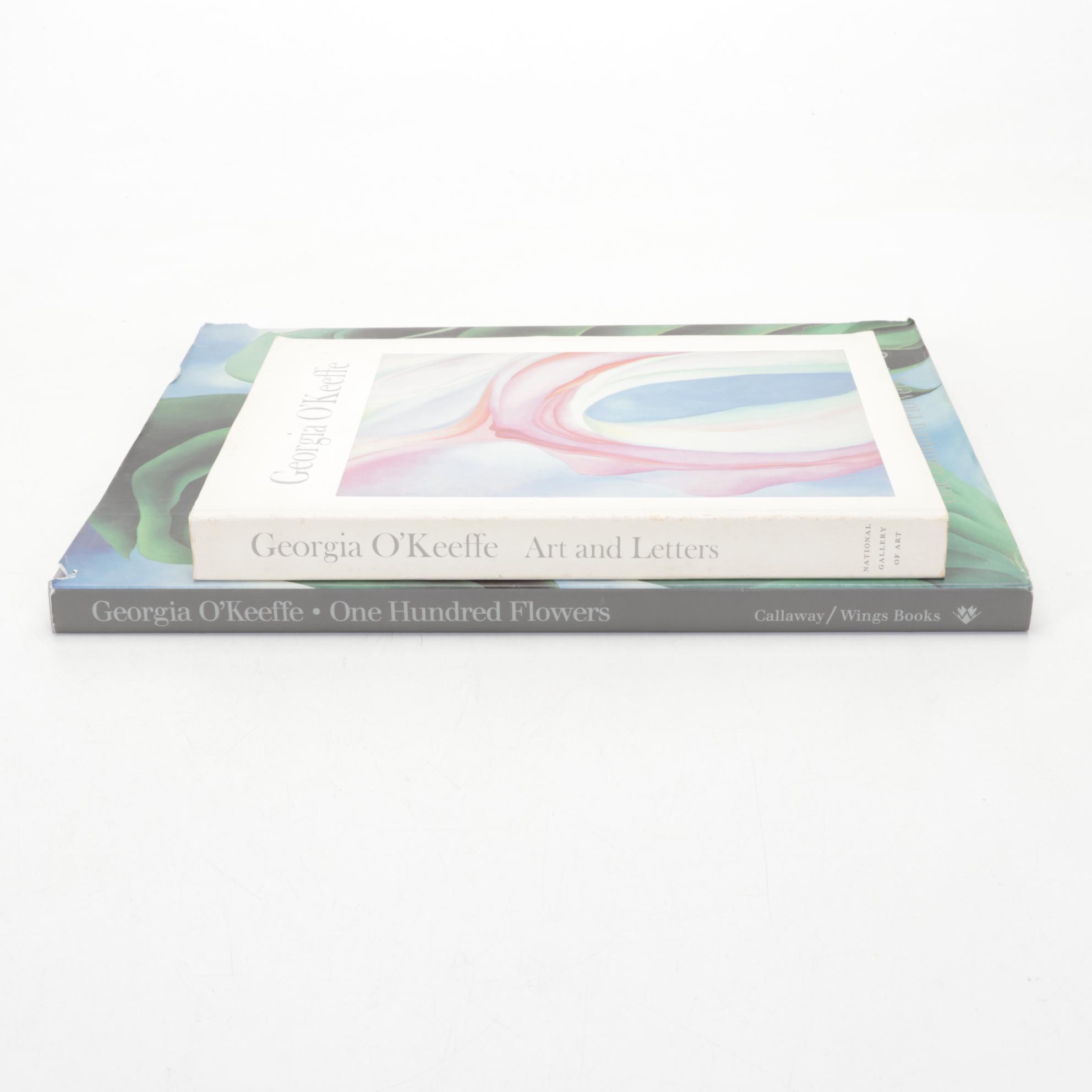 First Edition Thus "Georgia O'Keeffe: One Hundred Flowers" and More