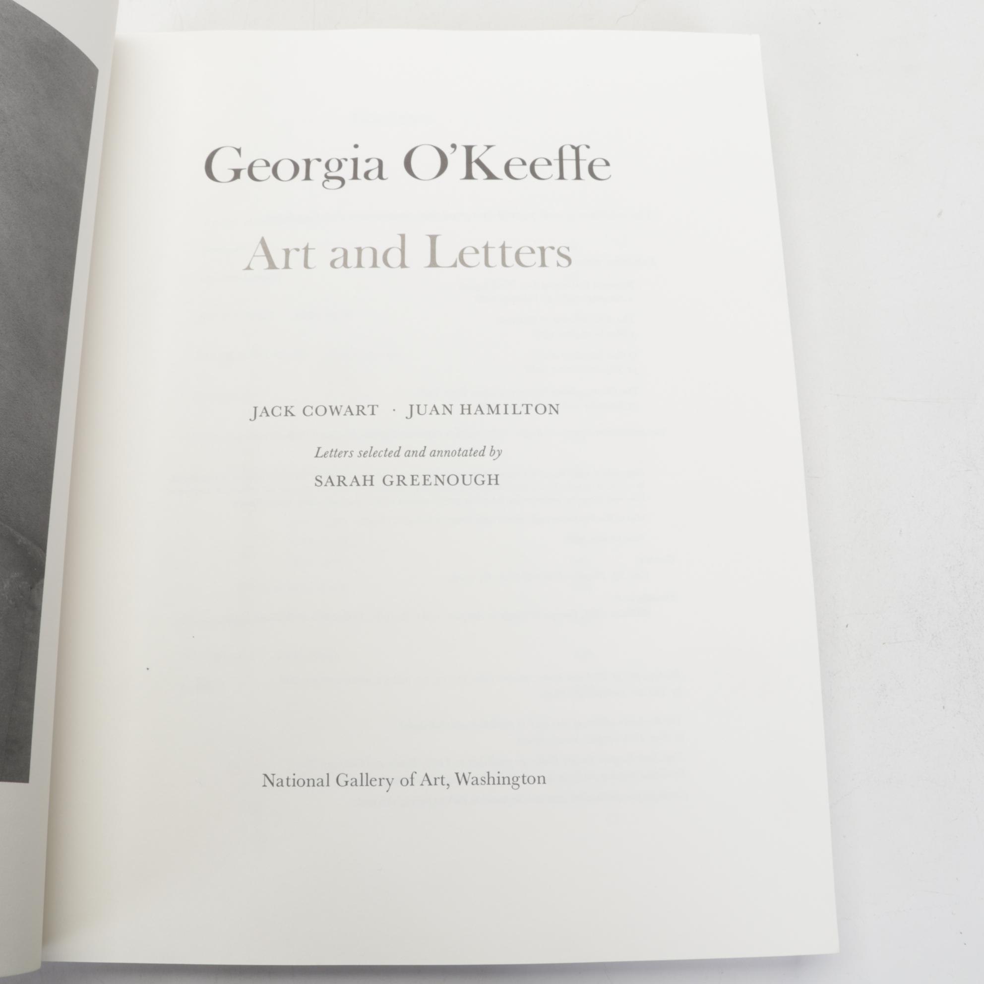 First Edition Thus "Georgia O'Keeffe: One Hundred Flowers" and More