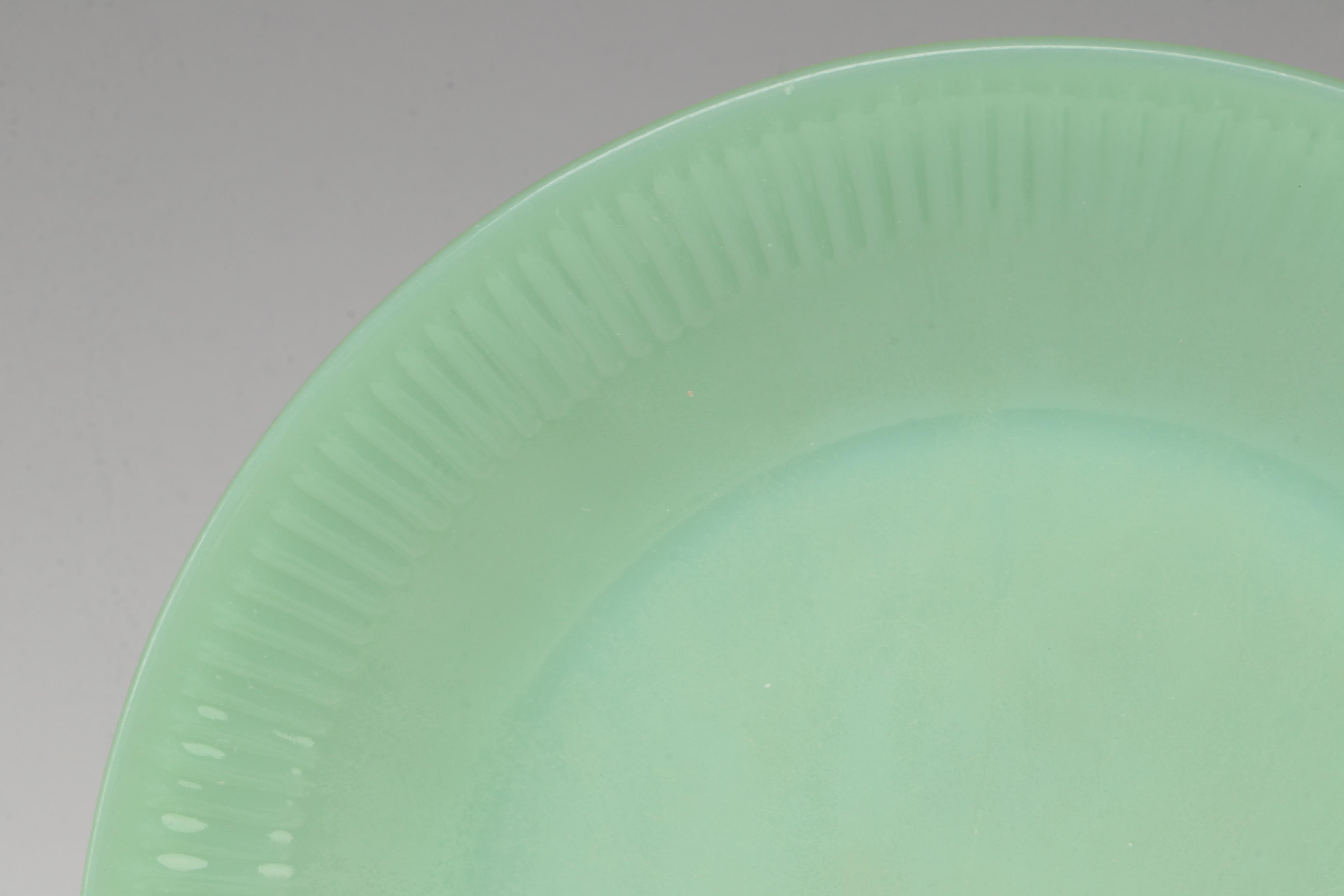 Anchor Hocking Fire-King "Jane Ray" and Other Jadeite Glass Dinnerware