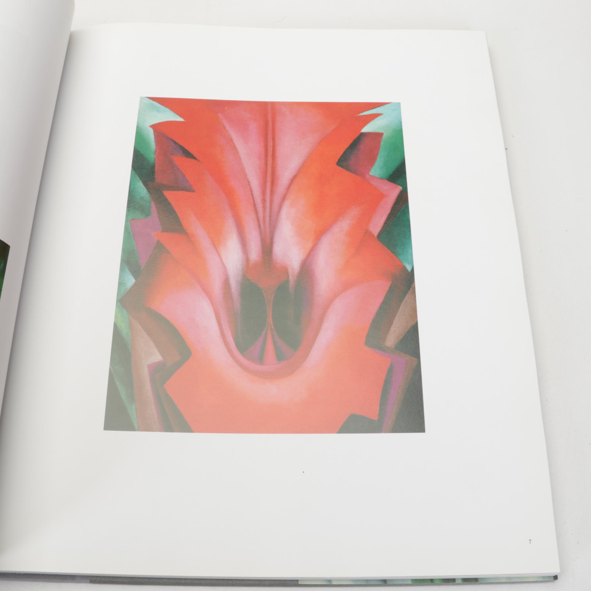 First Edition Thus "Georgia O'Keeffe: One Hundred Flowers" and More