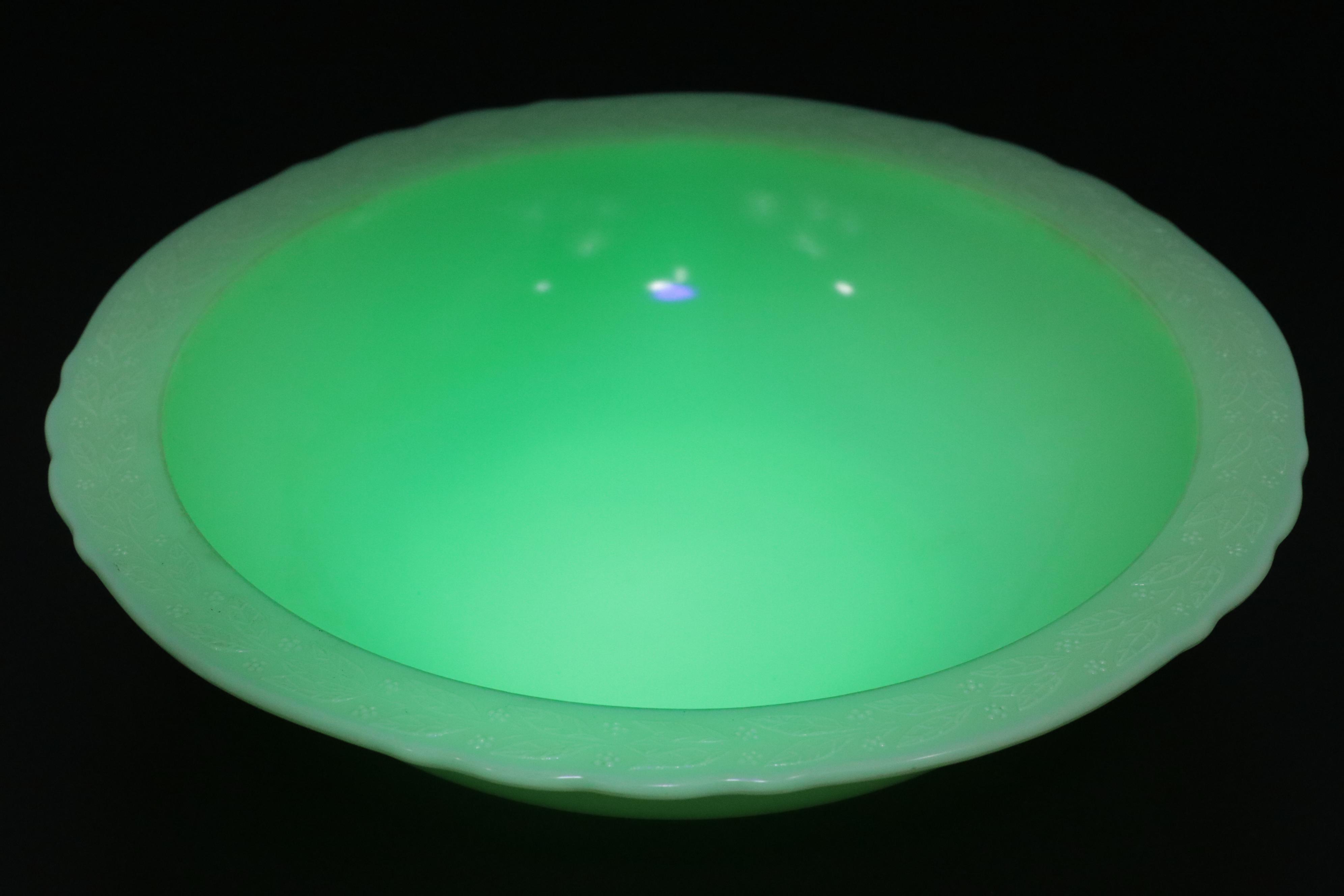 Anchor Hocking Fire-King "Jane Ray" and Other Jadeite Glass Dinnerware