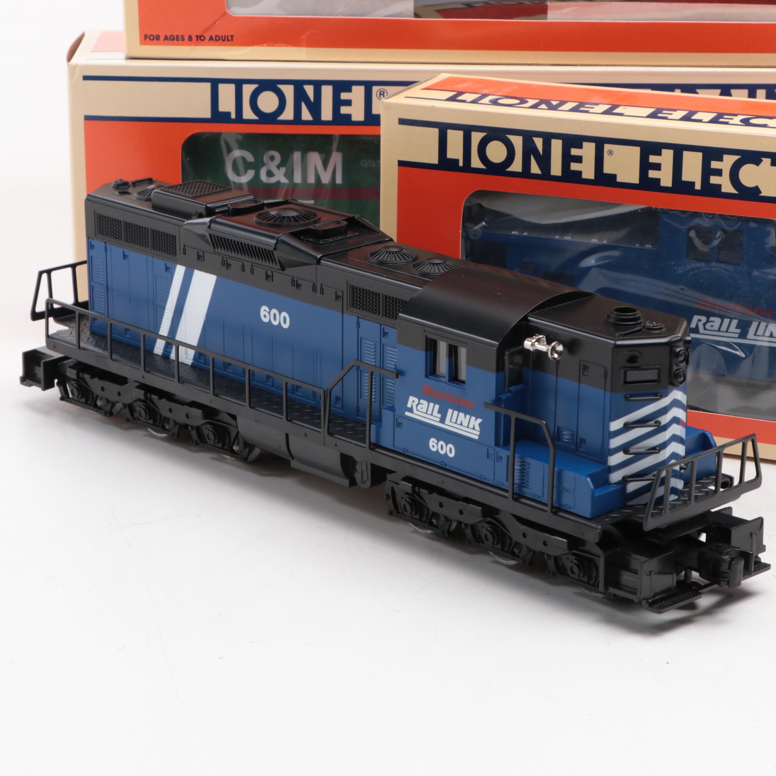 Lionel Trains Montana Rail Link, Denver & Rio Grande, More Boxcars and Cabooses