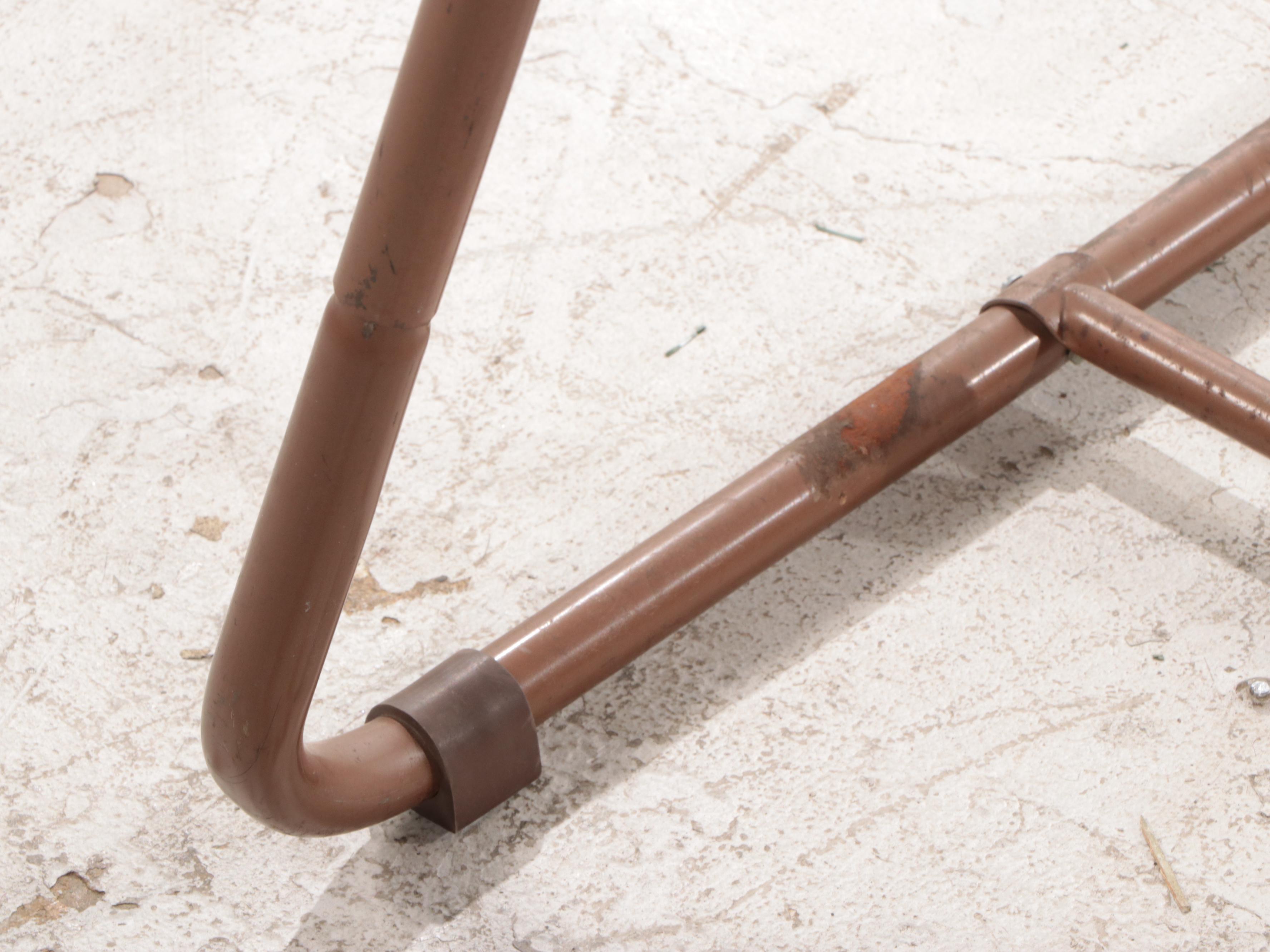 Ride-On Children's Rocking Horse on Metal Stand, Late 20th Century