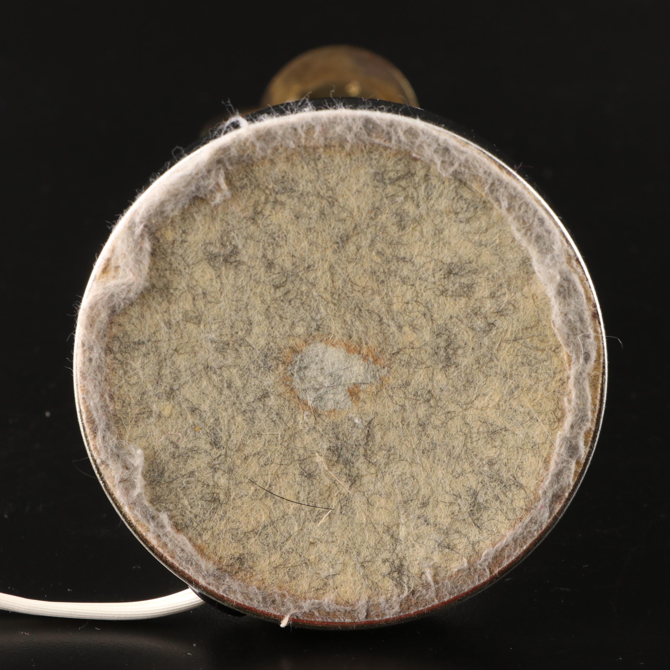 Pressed Glass Boudoir Lamps