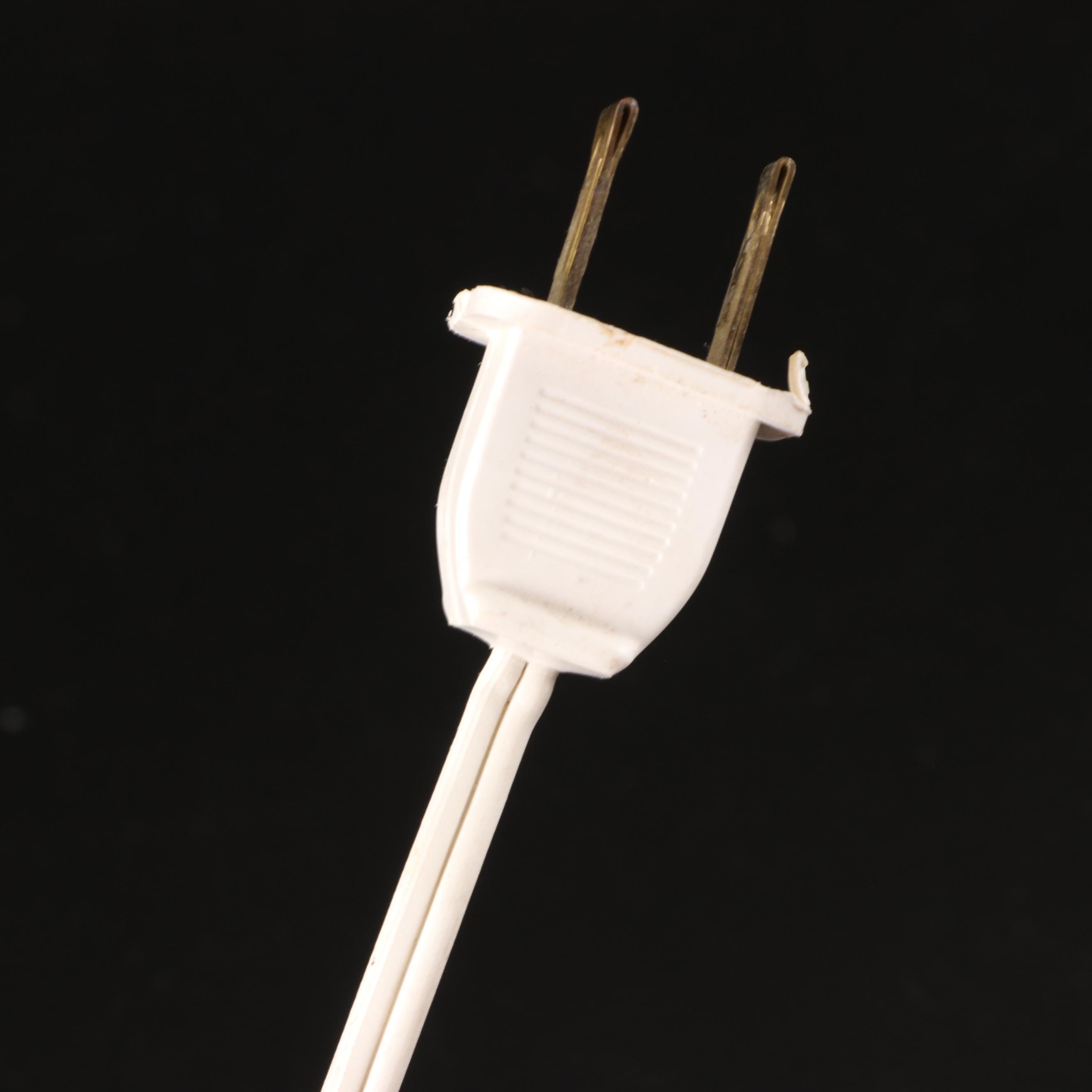 Pressed Glass Boudoir Lamps