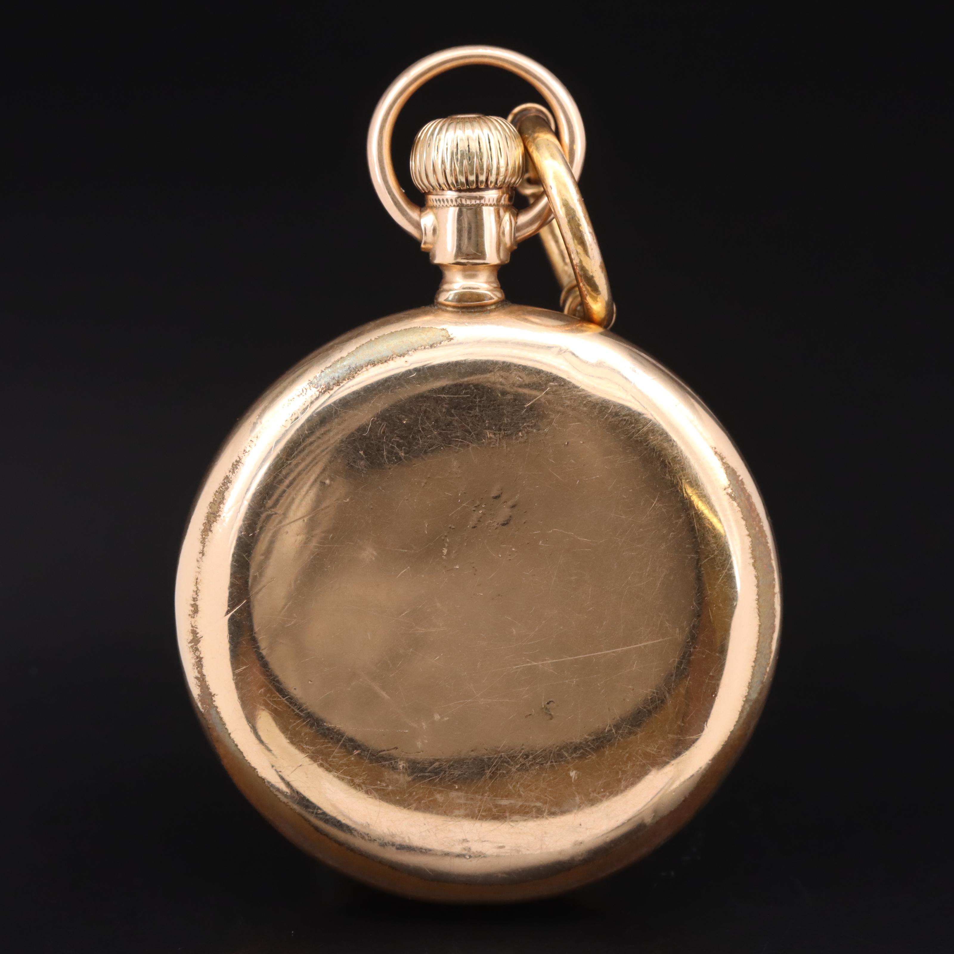 1917 Burlington Railroad Grade Pocket Watch