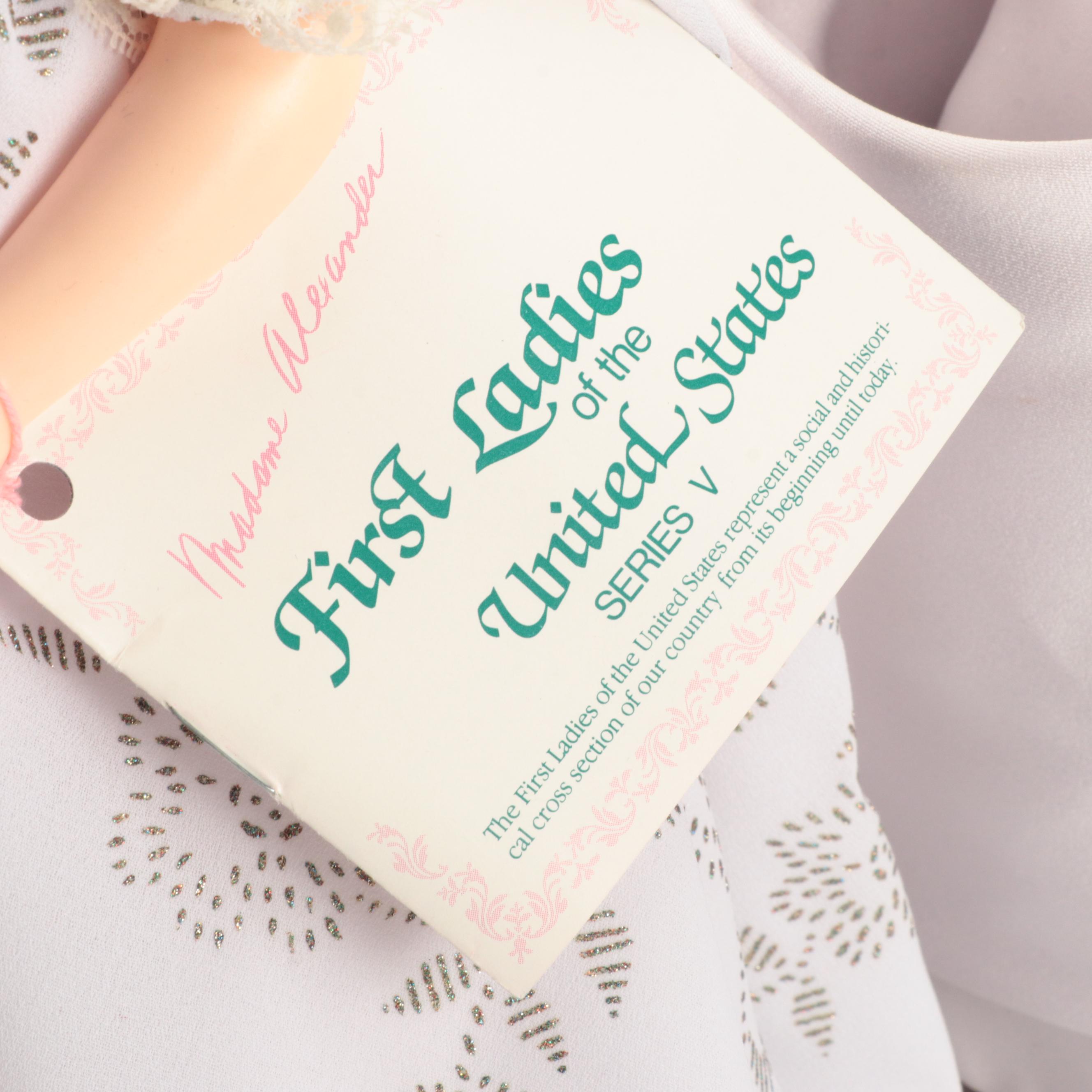 Madame Alexander First Ladies Series V Dolls