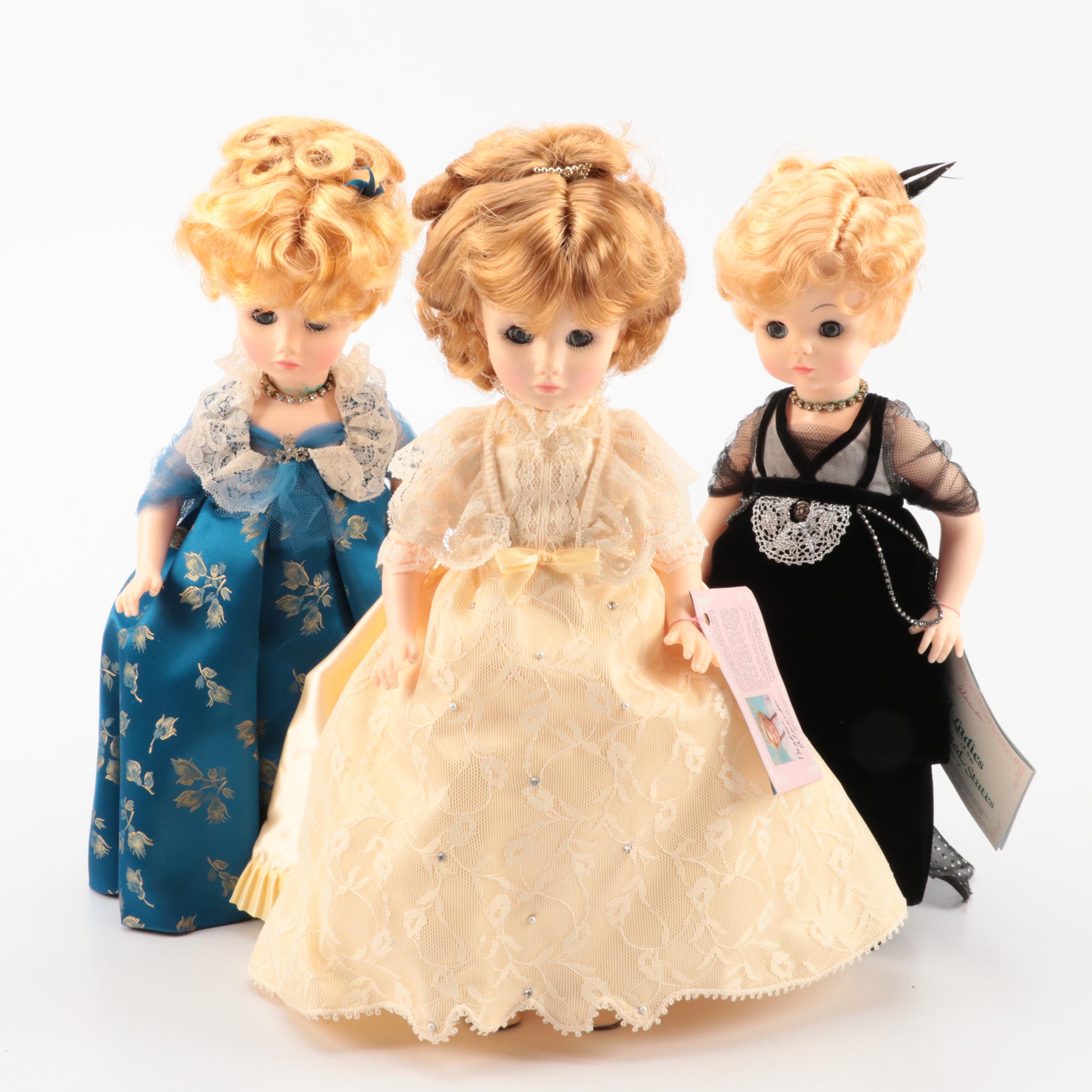 Madame Alexander First Ladies Series V Dolls