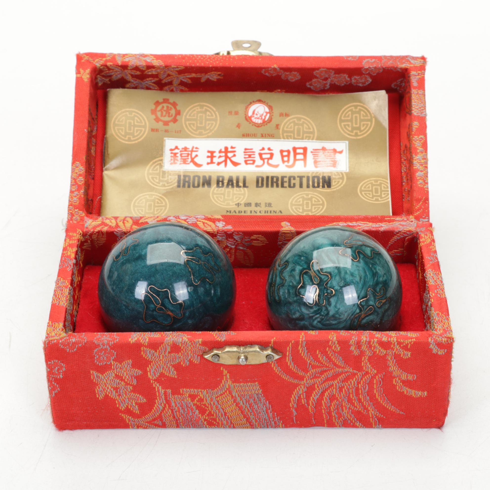 Chinese Brass Censer Lamp, Bagua Feng Shui Mirror, Fukagawa Style Plate, More