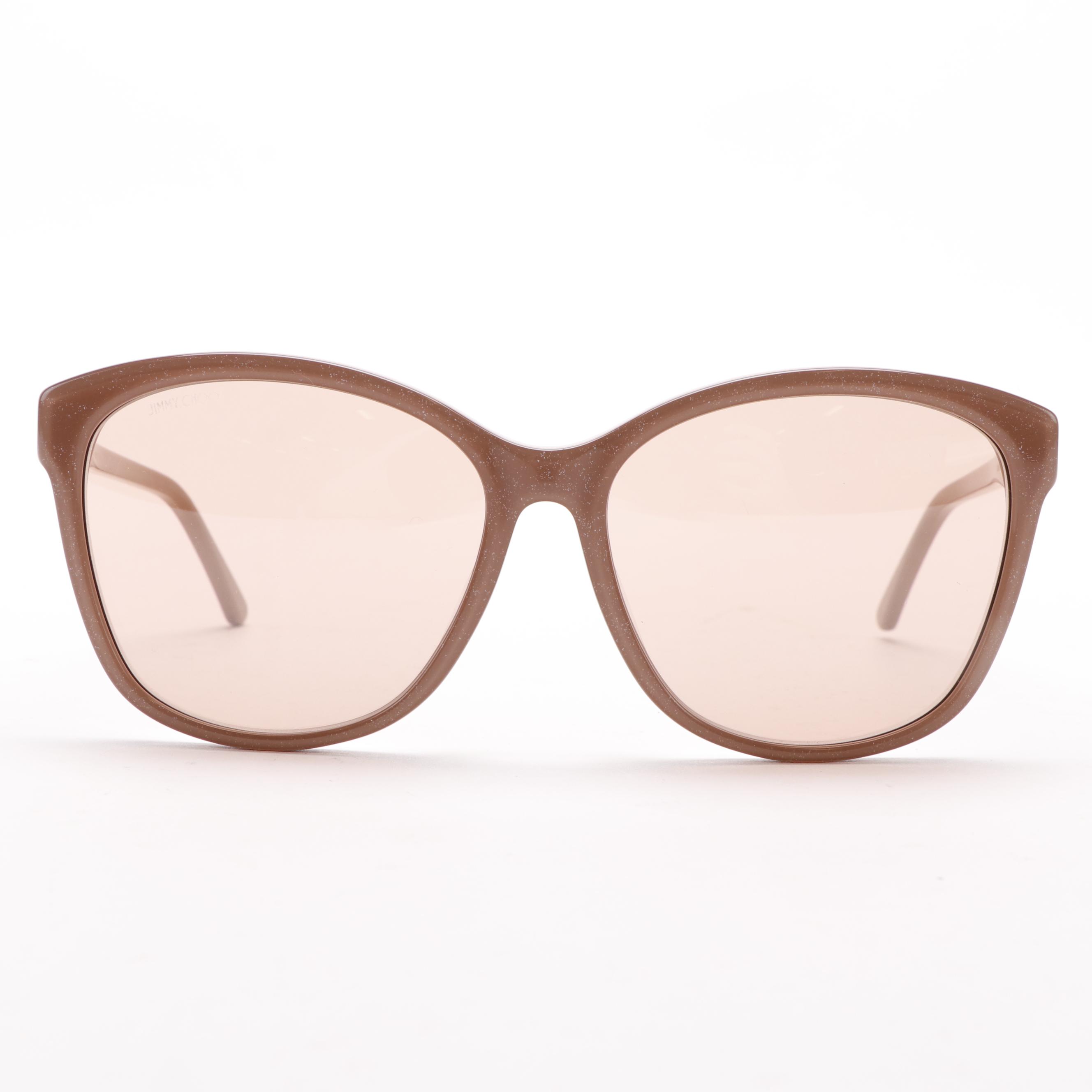 Jimmy Choo LIDIE/F/SK Nude Sunglasses with Case