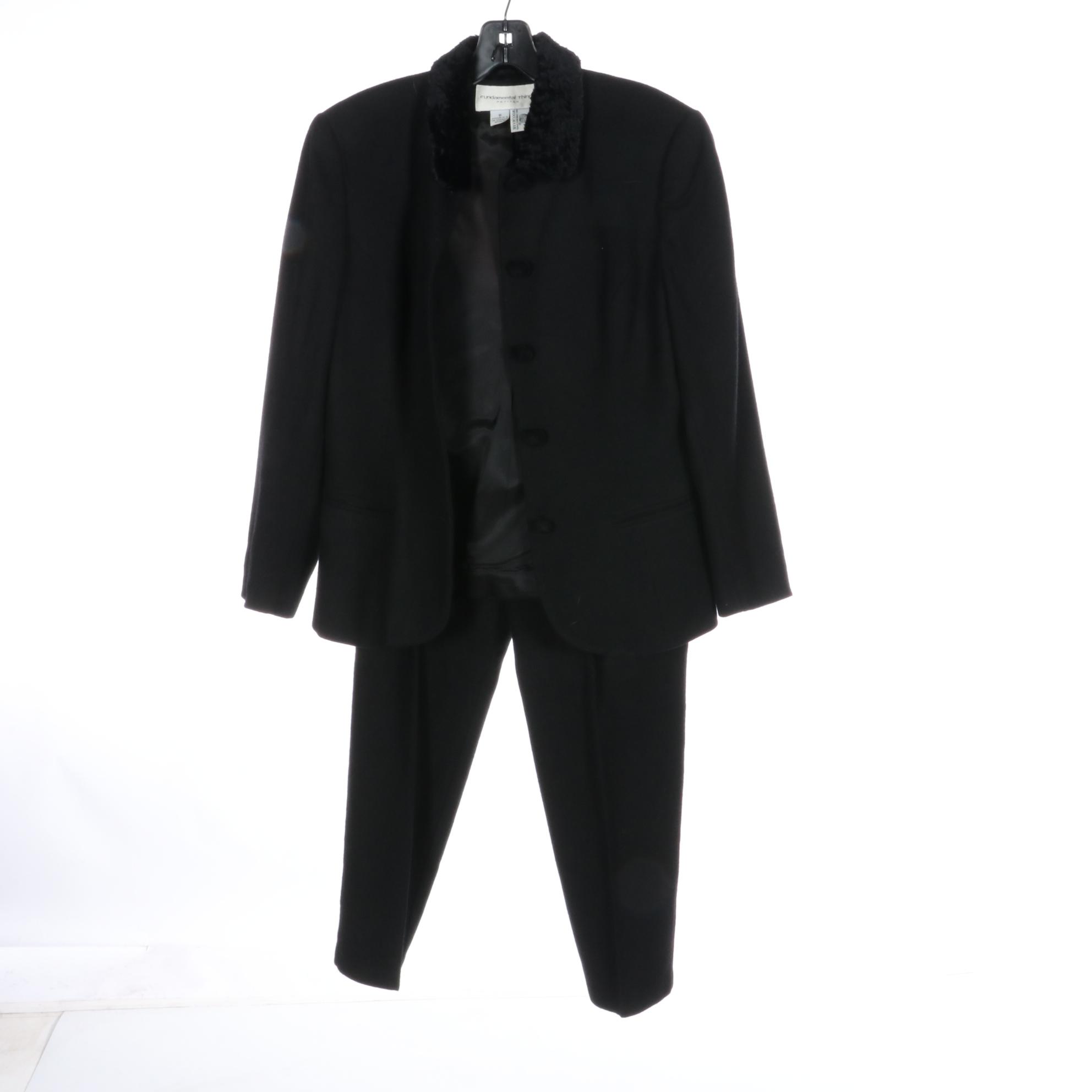 Fundamental Things Suit, Personal Khaki and Perception Washable Suede Pant Suits