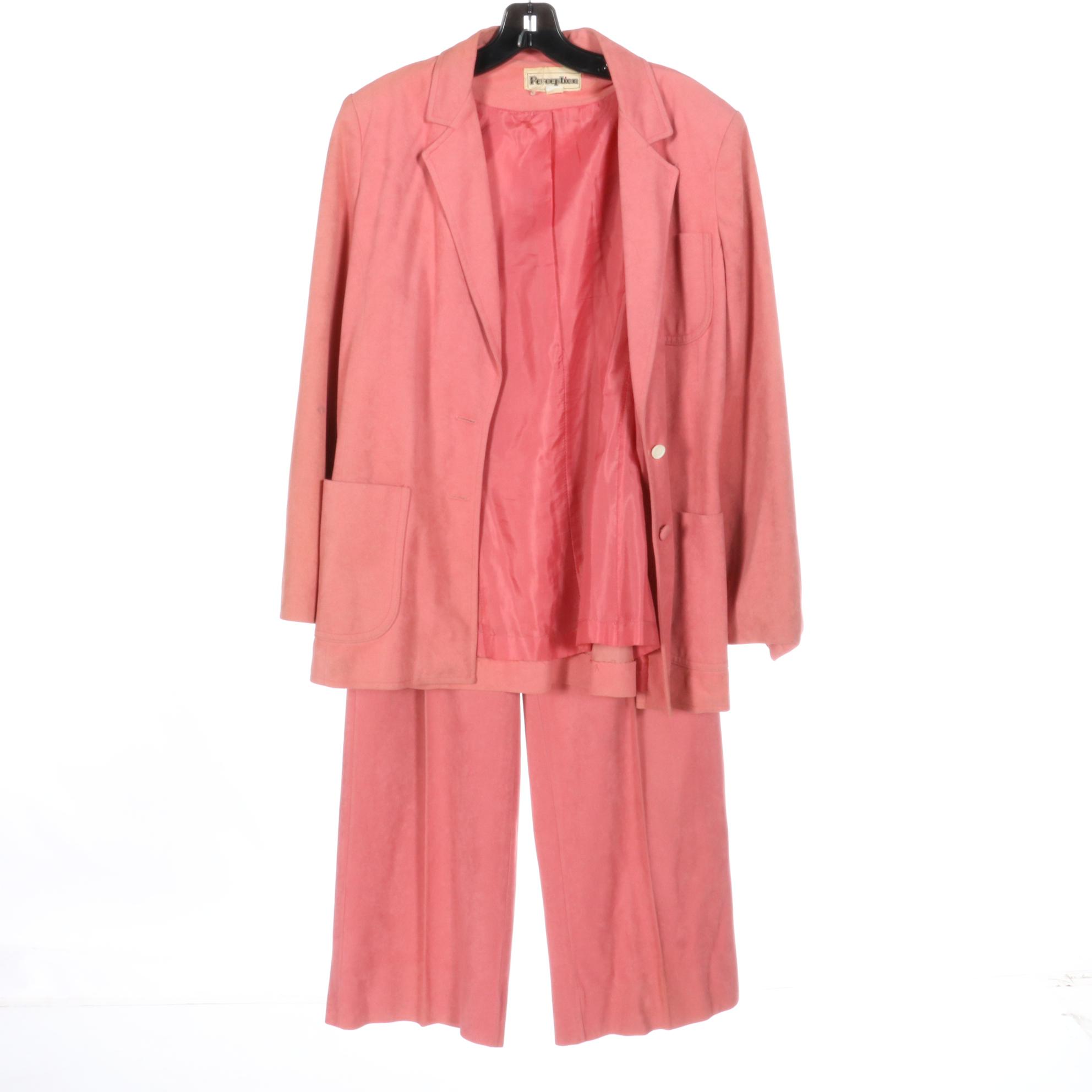 Fundamental Things Suit, Personal Khaki and Perception Washable Suede Pant Suits