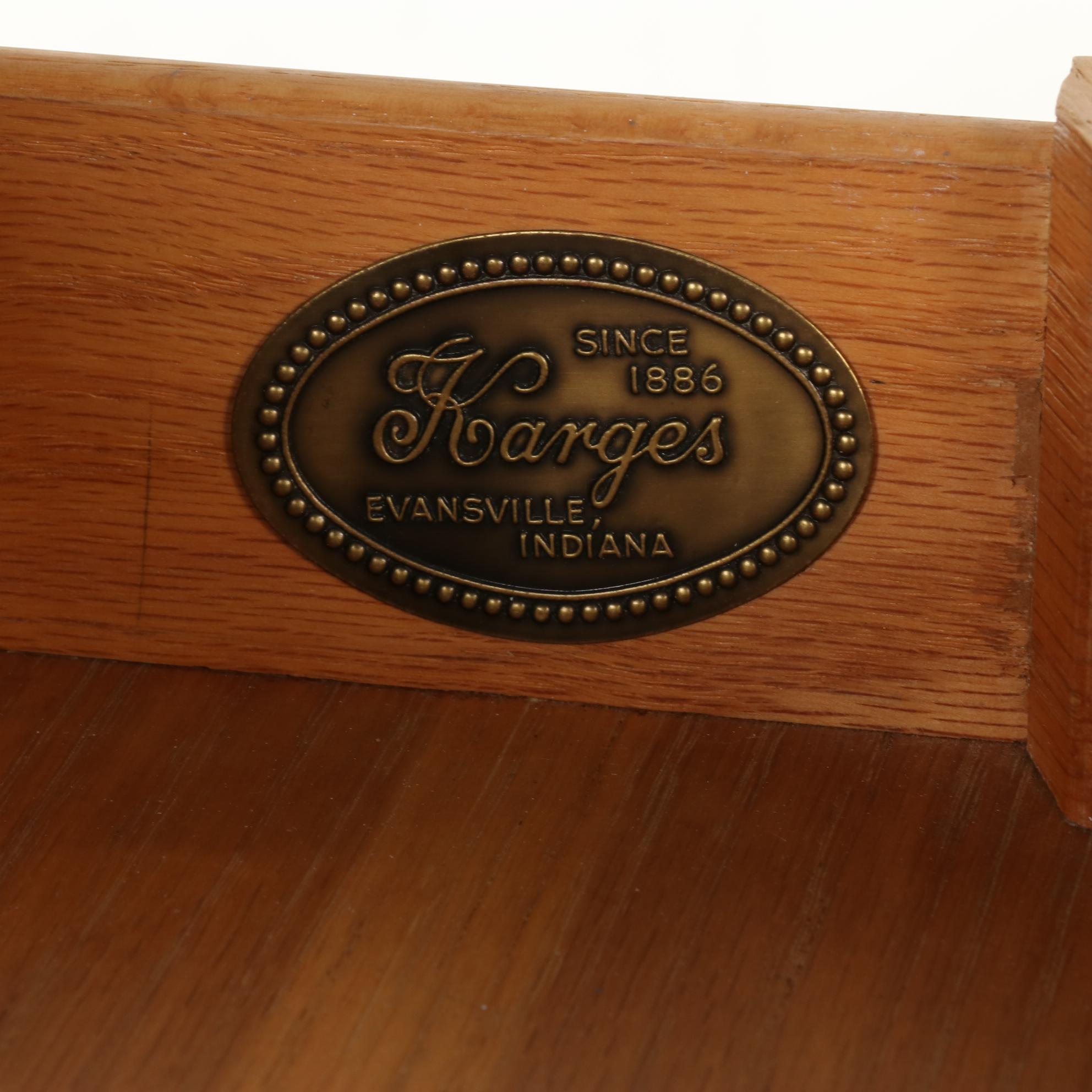 Karges Furniture Painted Wooden Cabinet