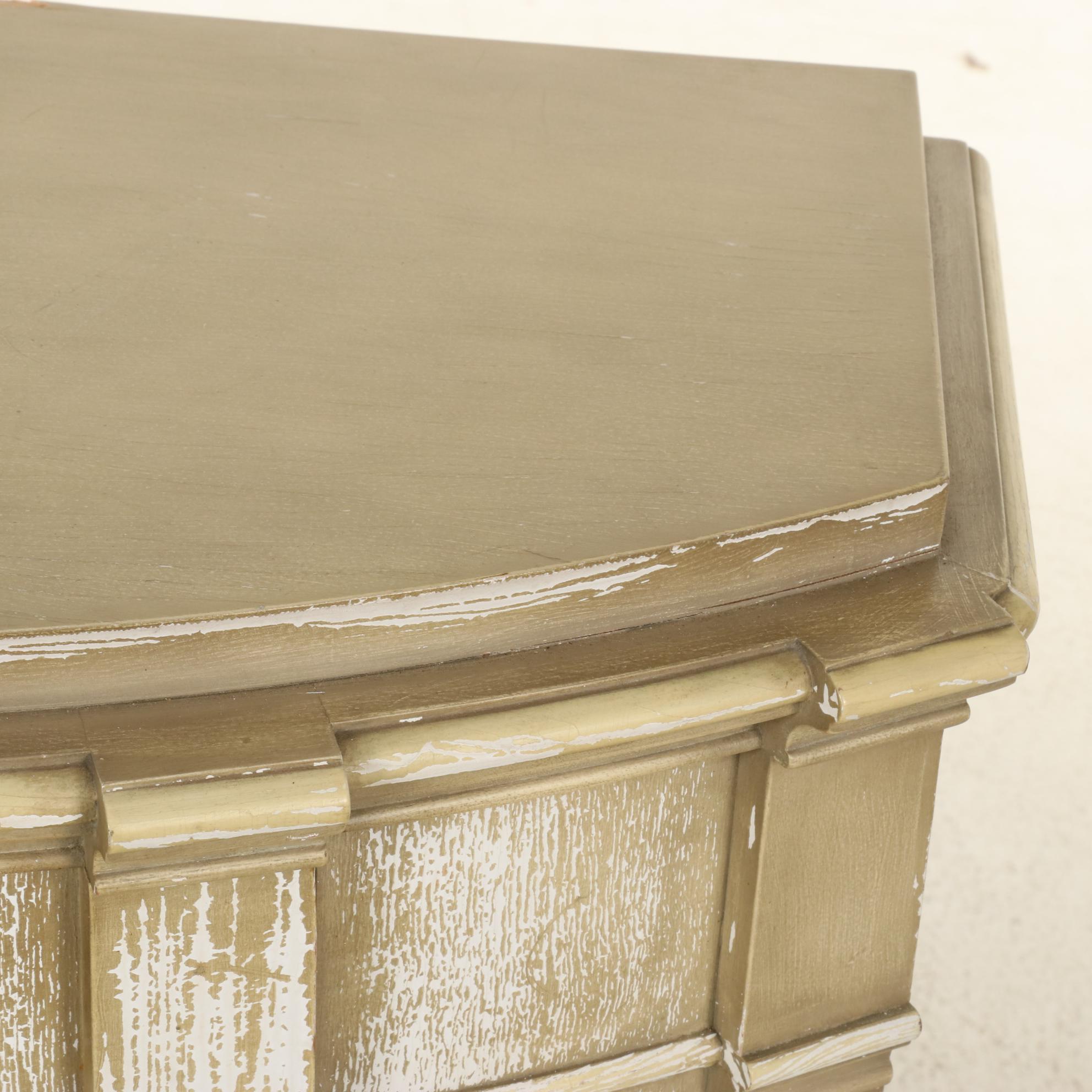 Karges Furniture Painted Wooden Cabinet