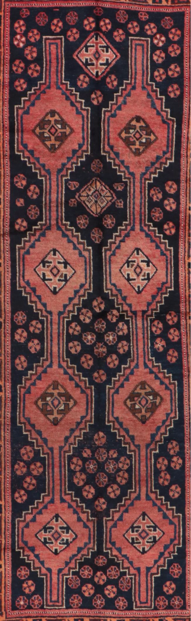 4' x 9'9 Hand-Knotted Caucasian Borchaly Long Rug