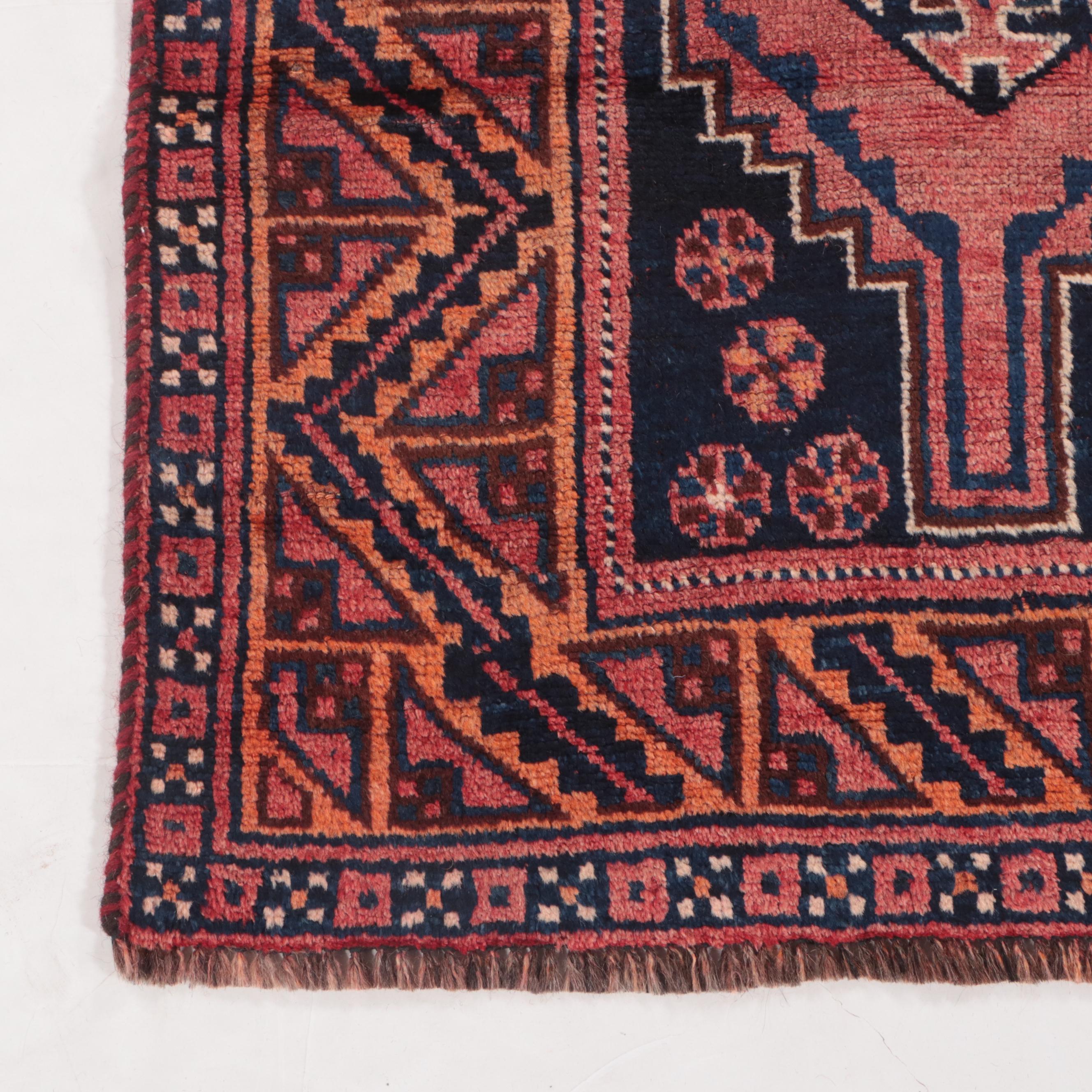 4' x 9'9 Hand-Knotted Caucasian Borchaly Long Rug