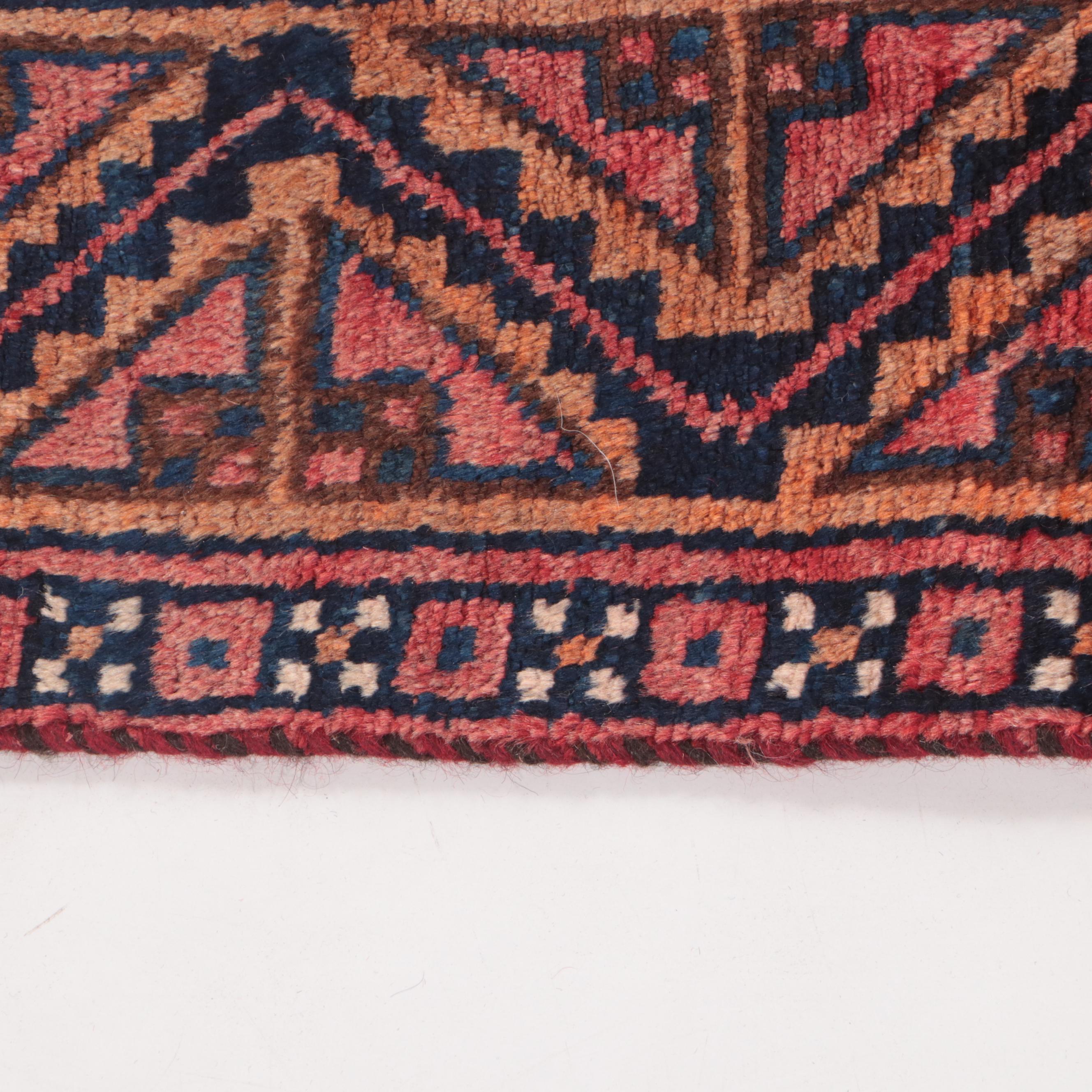 4' x 9'9 Hand-Knotted Caucasian Borchaly Long Rug