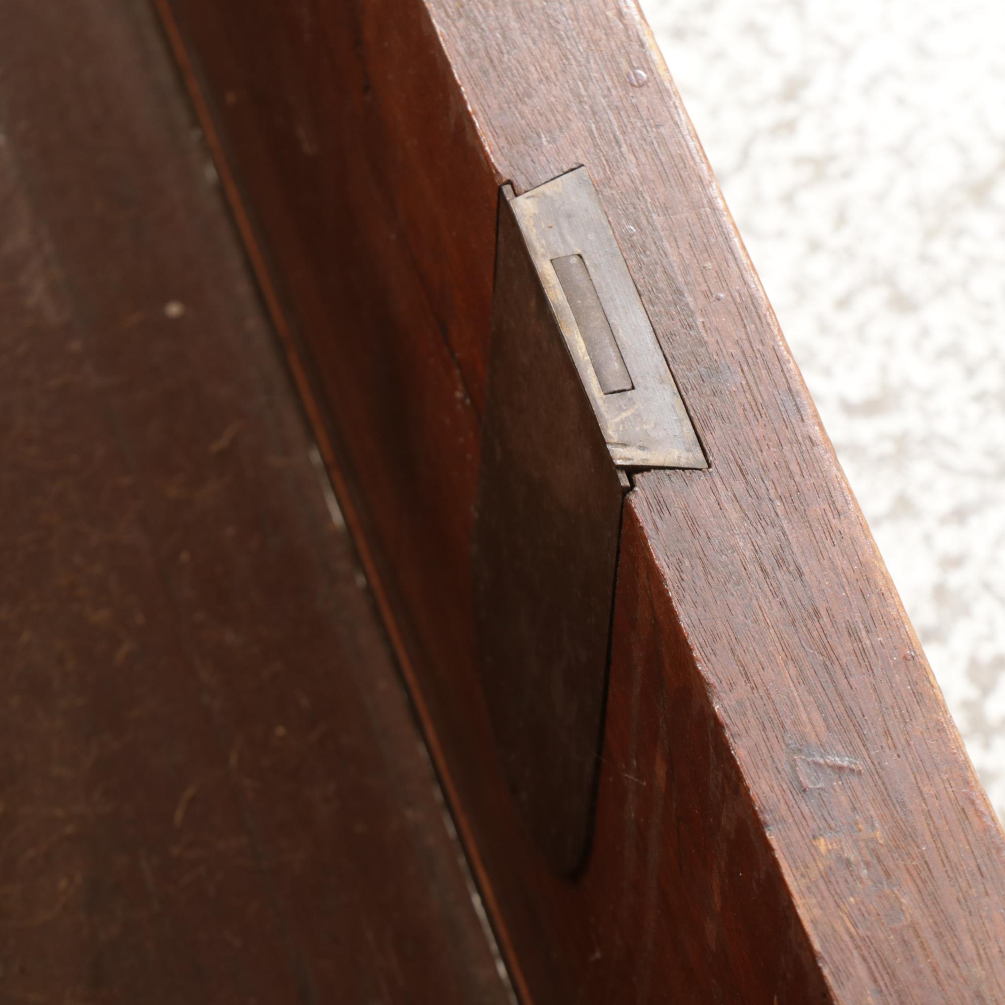 Victorian Walnut, Burl Walnut and Mirrored Armoire, Late 19th Century