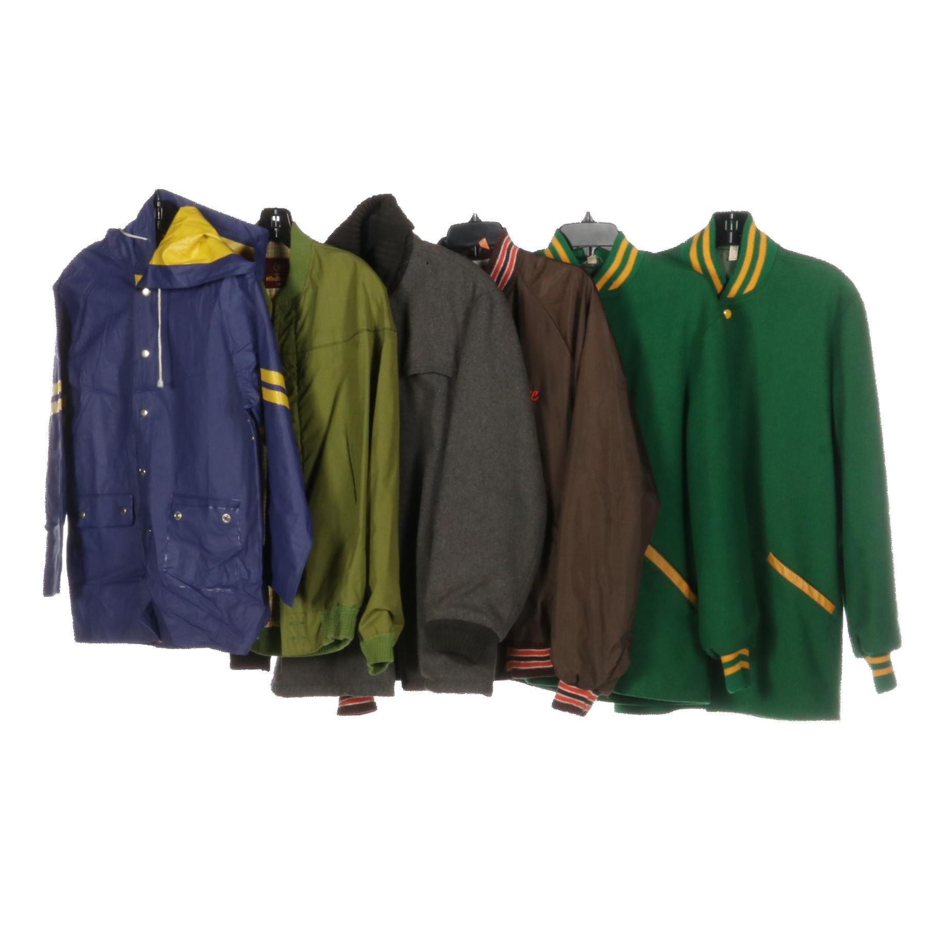 Men's Van Heusen Windbreaker, Butwin Jackets, and Other Coats