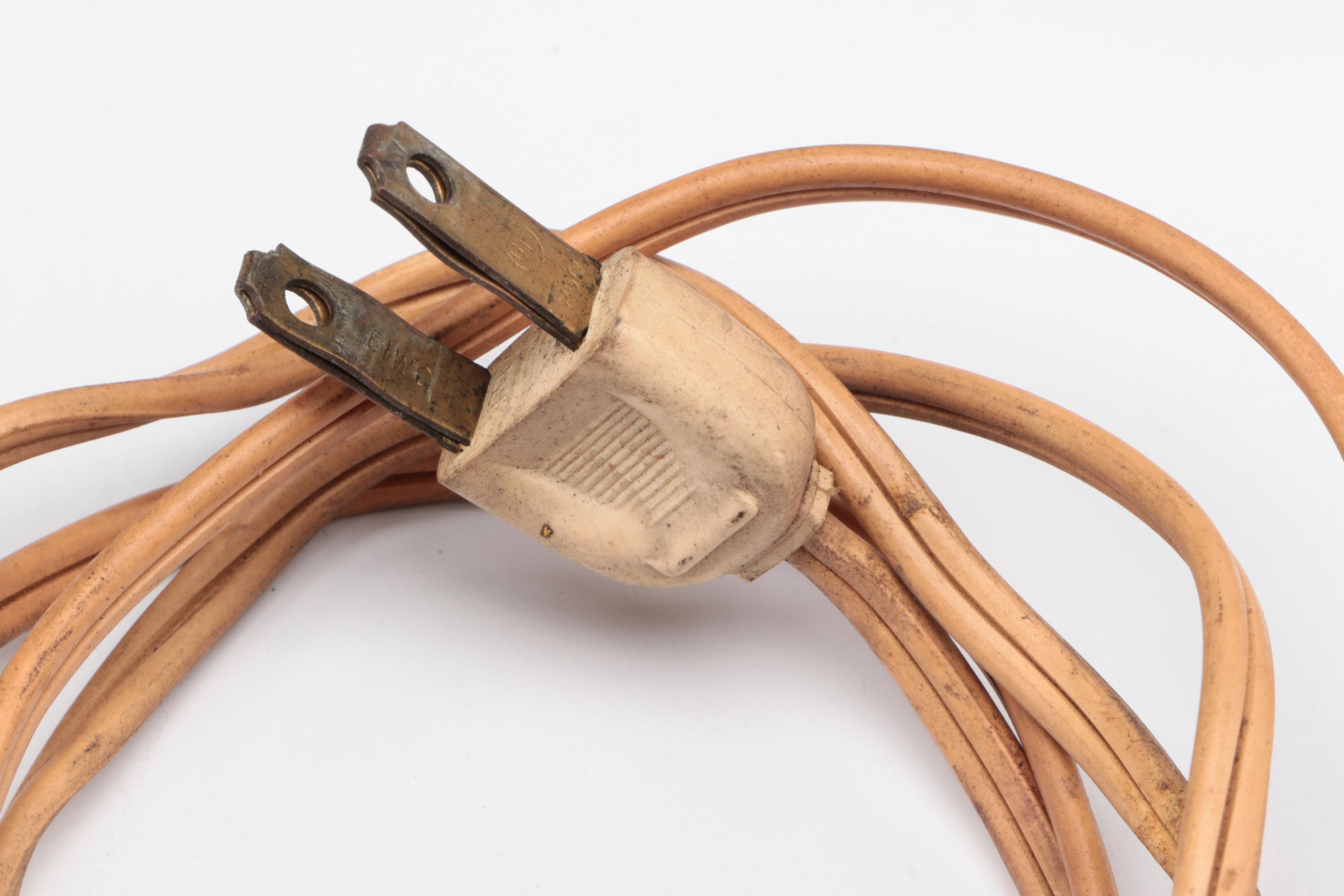 Double Globe Converted Glass Hurricane Lamp