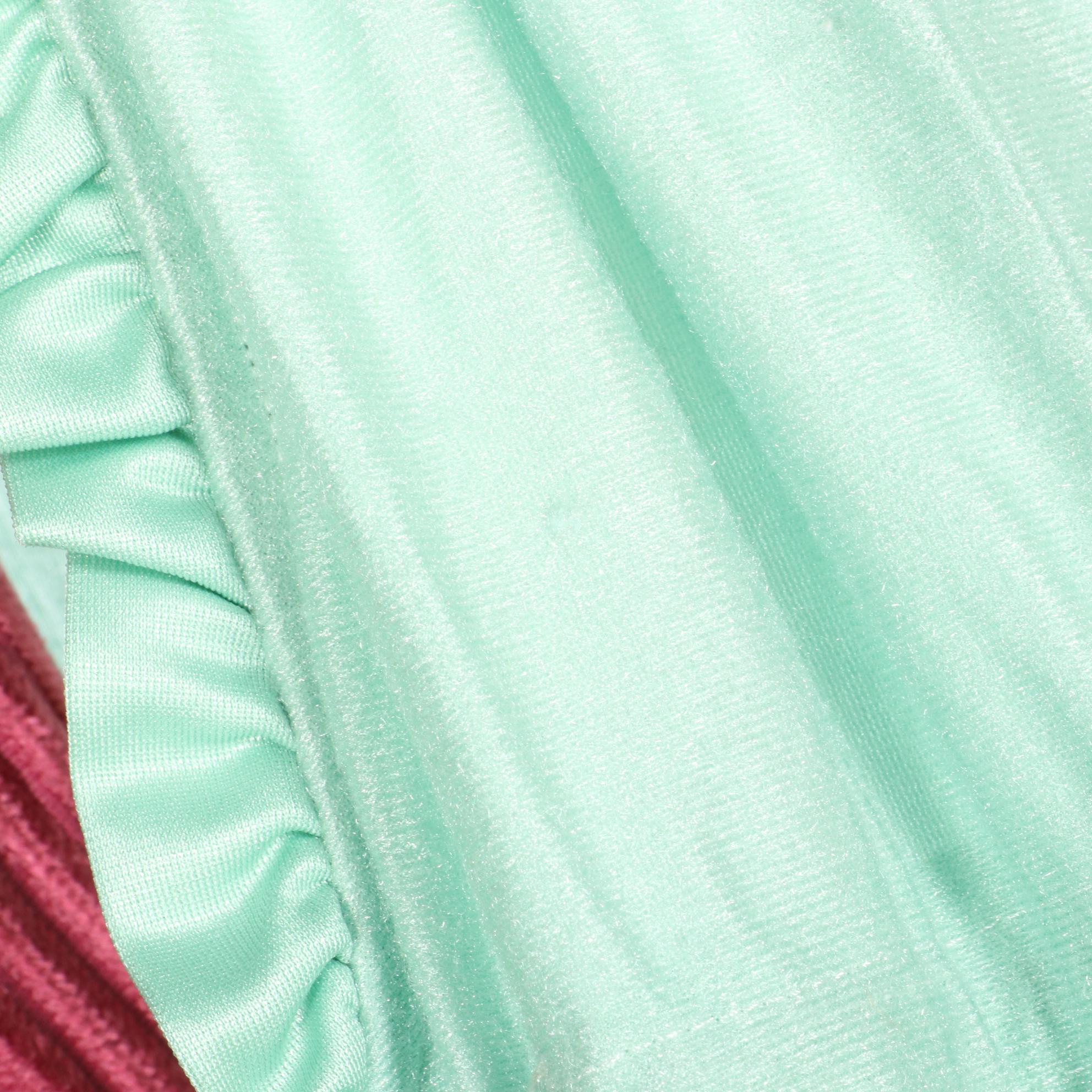 Gilead Pink Chenille Robe, Night Magic Jacquard Robe, and Other Ruffle Trim Robe