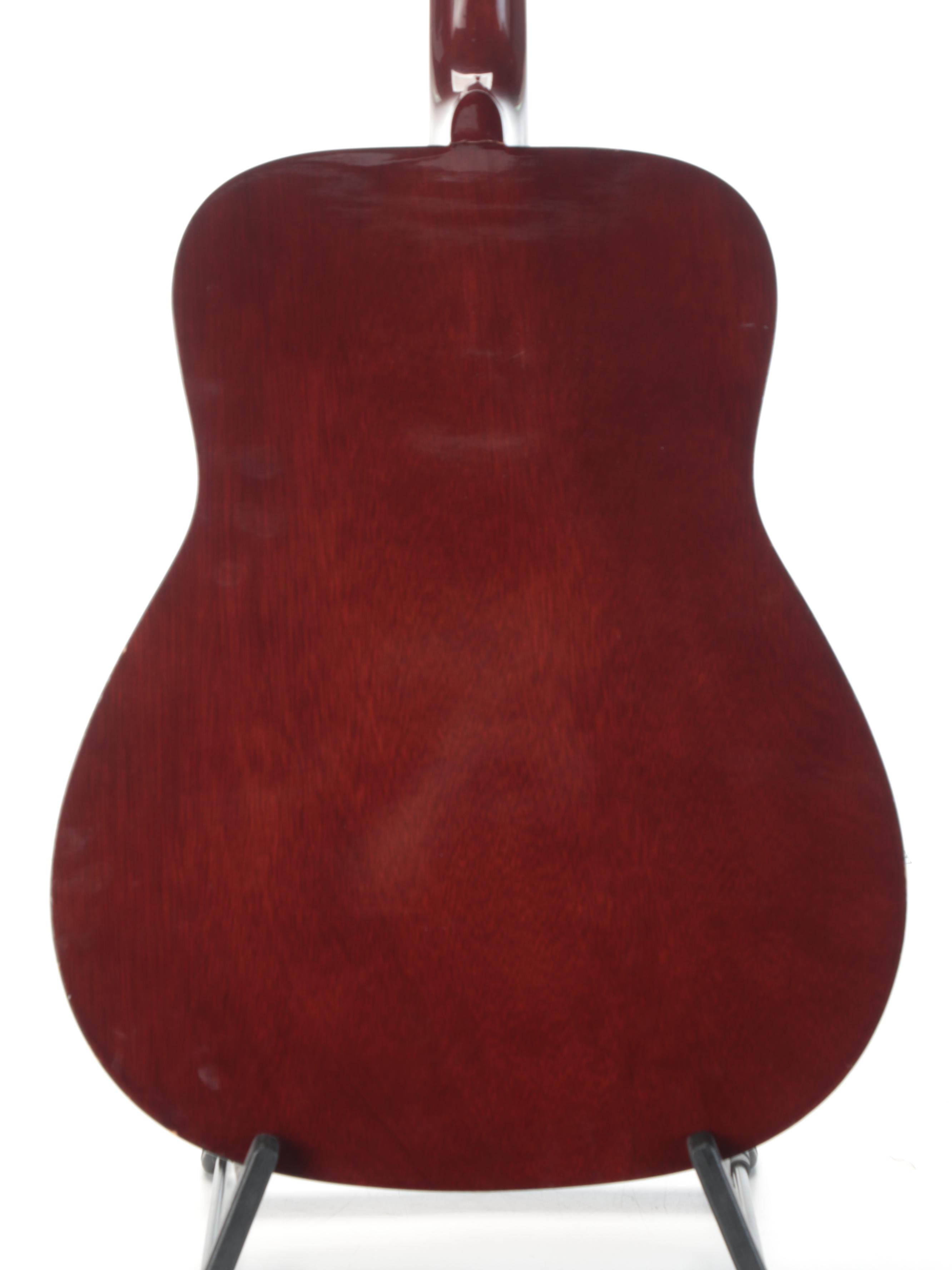 Yamaha Acoustic Electric Guitar With Stand