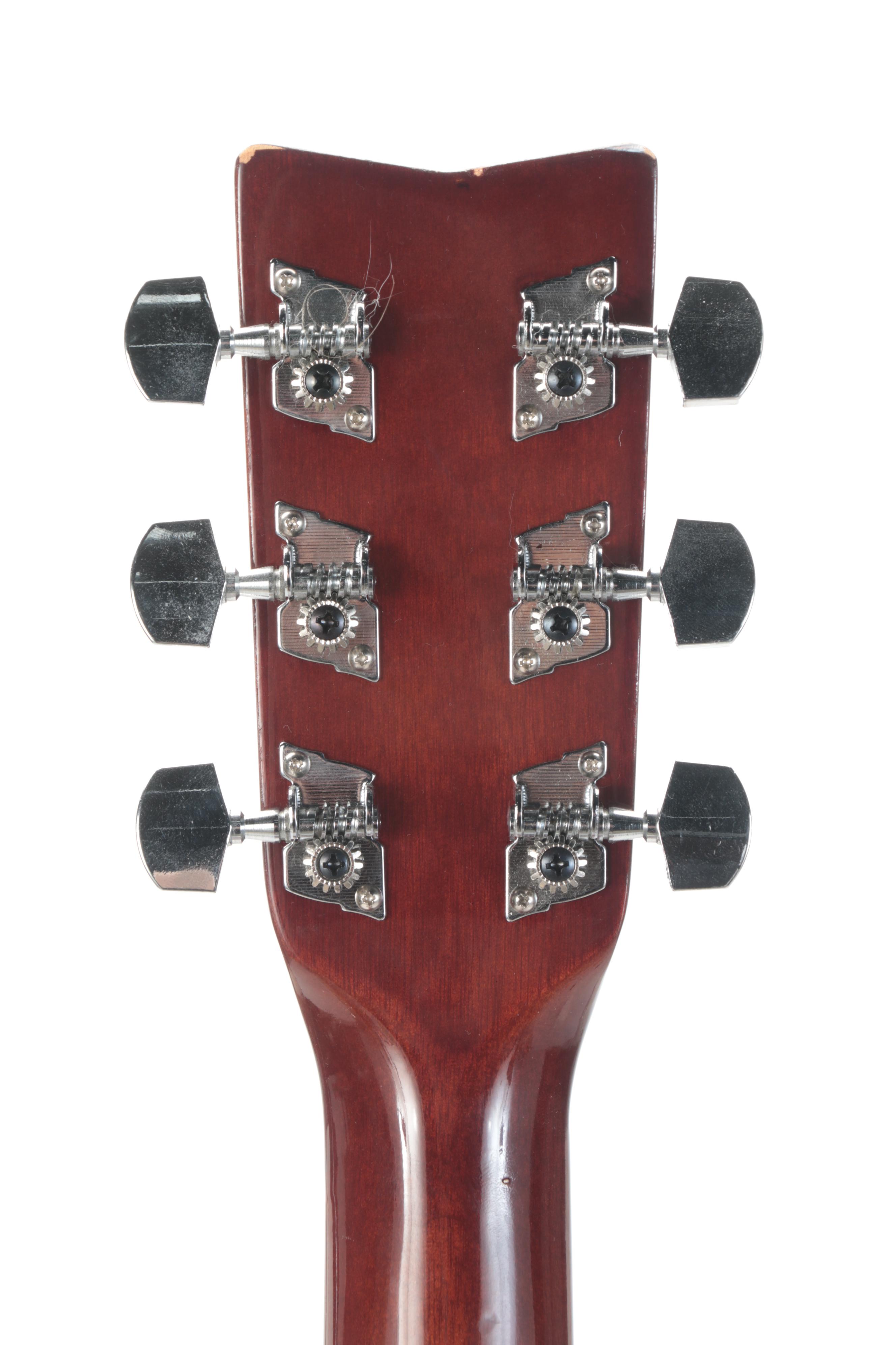 Yamaha Acoustic Electric Guitar With Stand