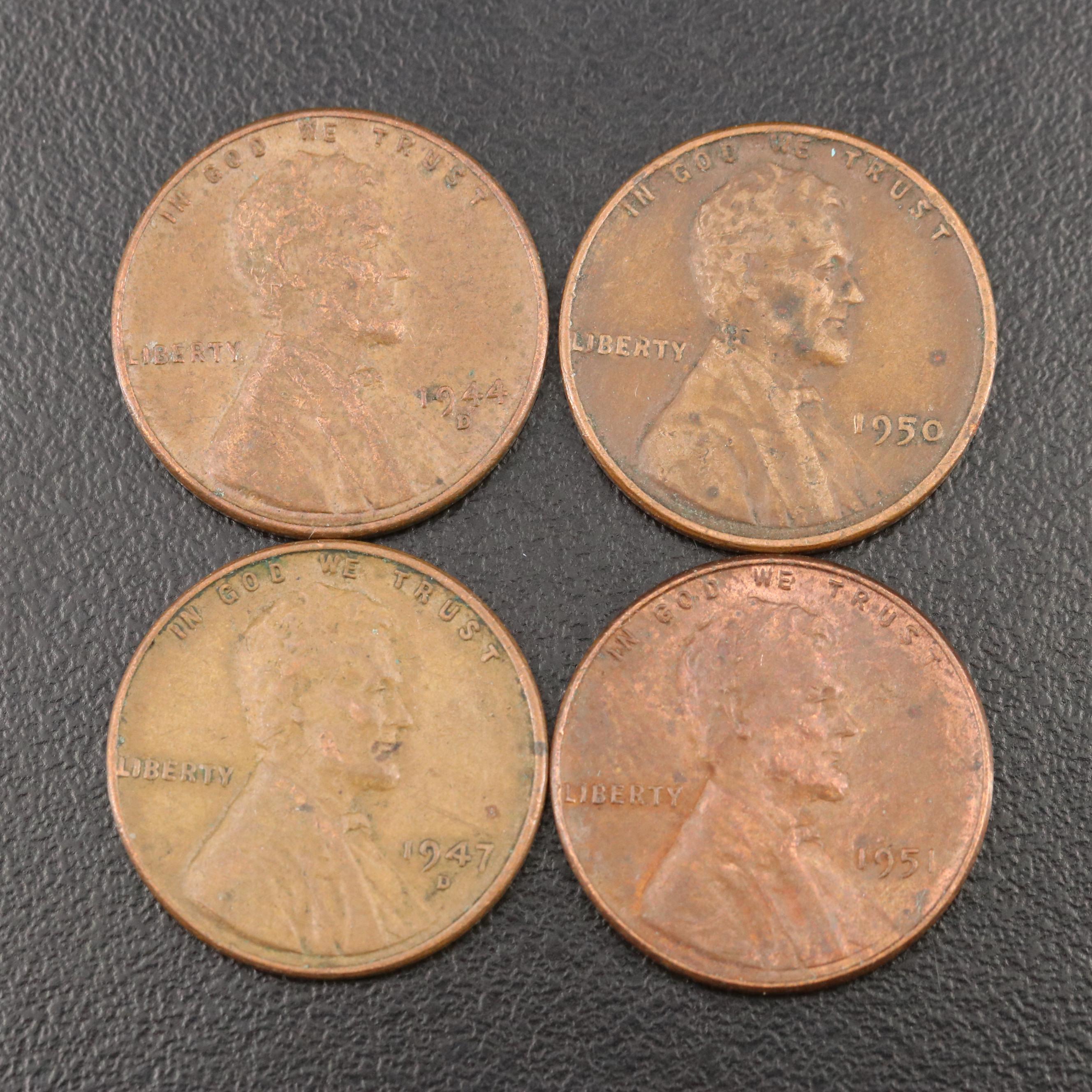 200 Lincoln Wheat Cents and 39 Liberty Nickels