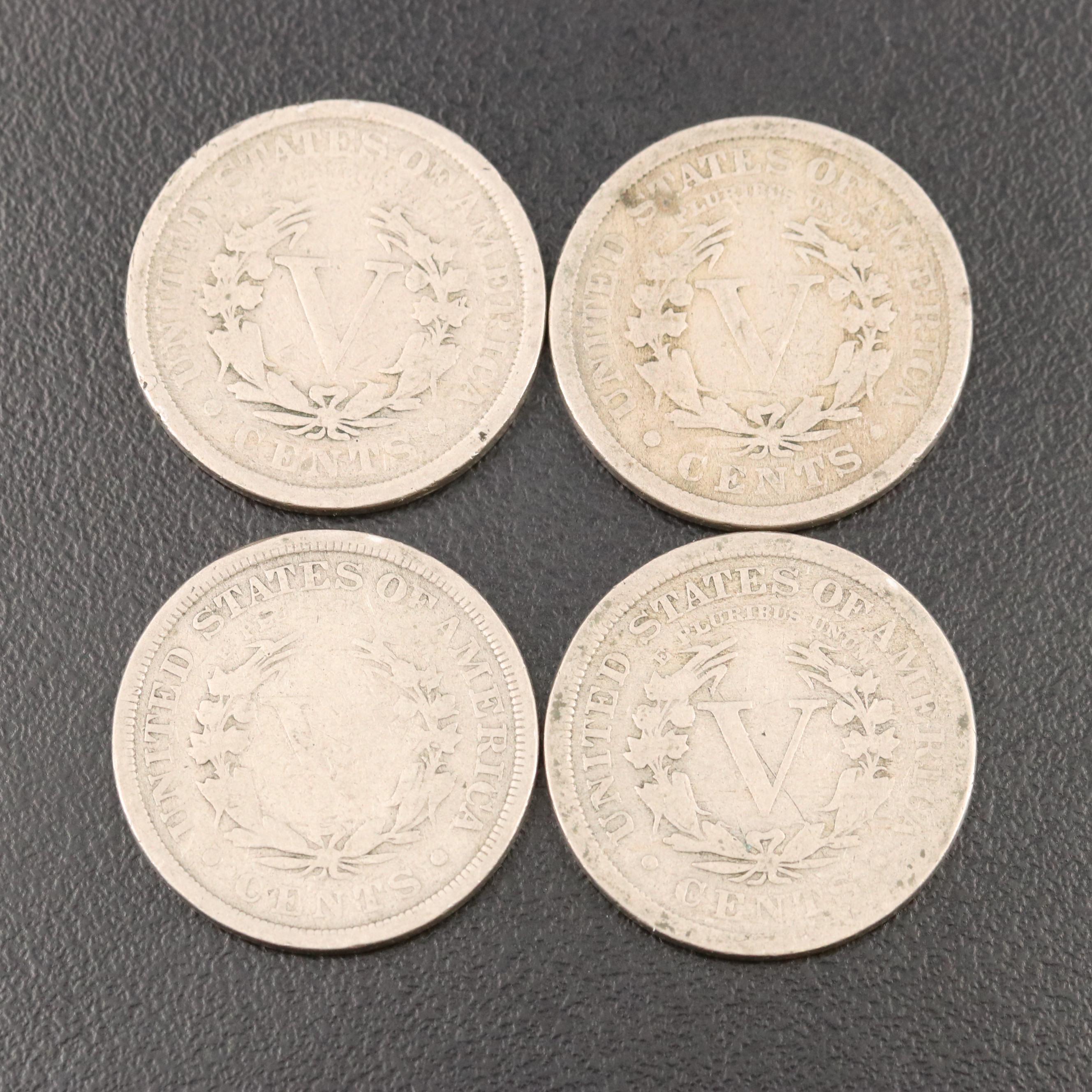 200 Lincoln Wheat Cents and 39 Liberty Nickels