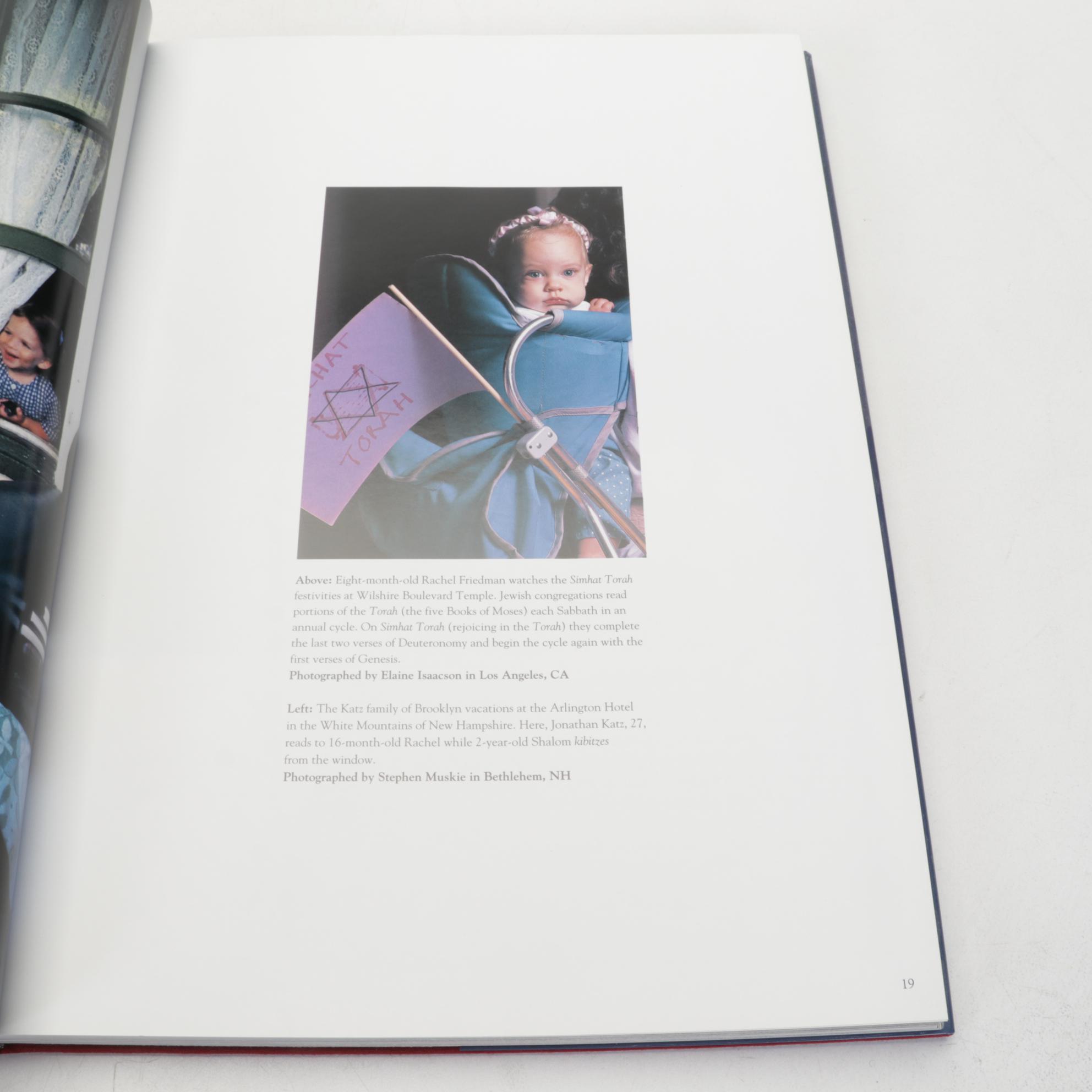 Menorah, Goblet, Studio Pottery Plate, and Jewish History Books