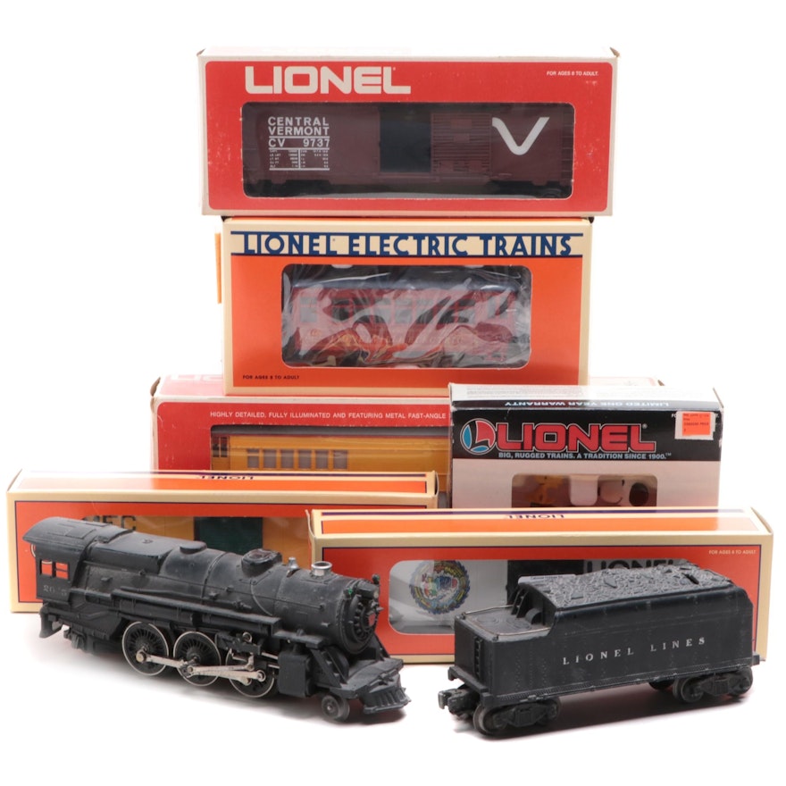 Lionel Trains Locomotive, Snoopy & Woodstock Handcar, Lionelville Trolley, More