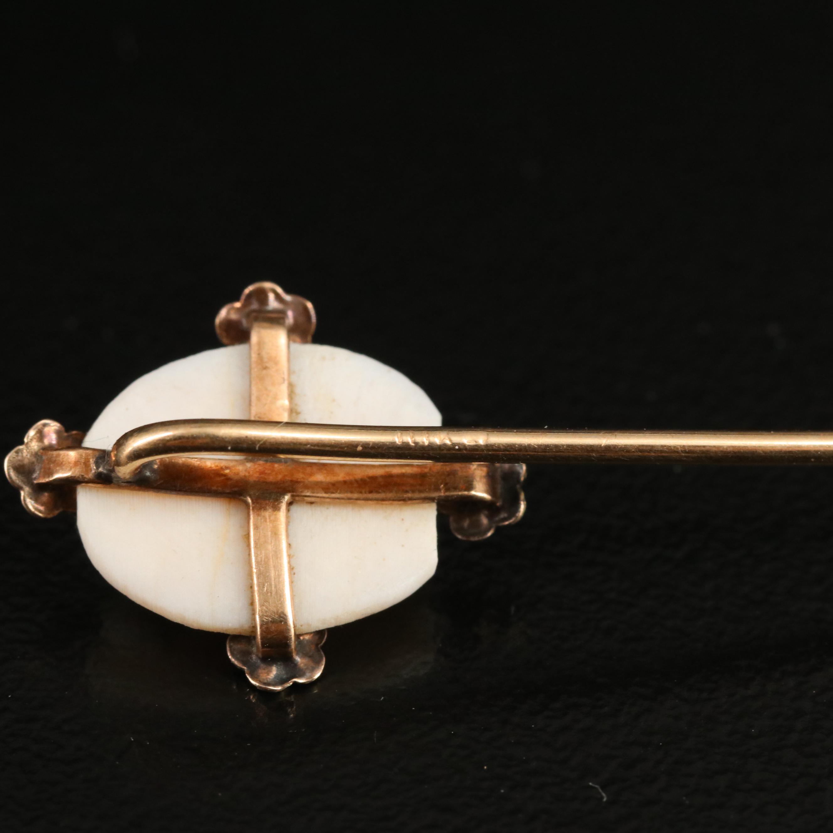 Vintage and Antique Stick Pins Including 14K and 10K