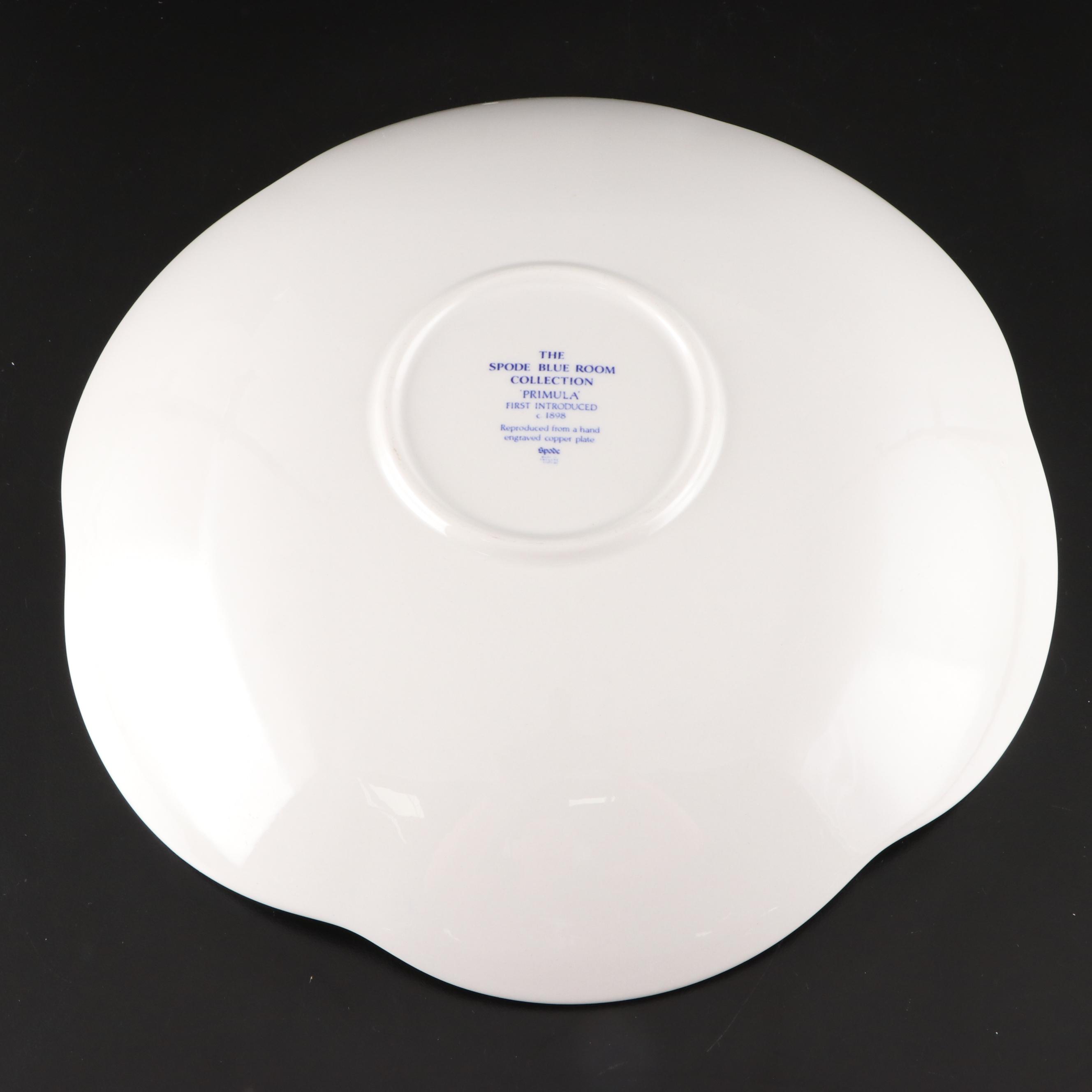 Spode The Blue Room Collection "Primula" Bowl with Other Tableware