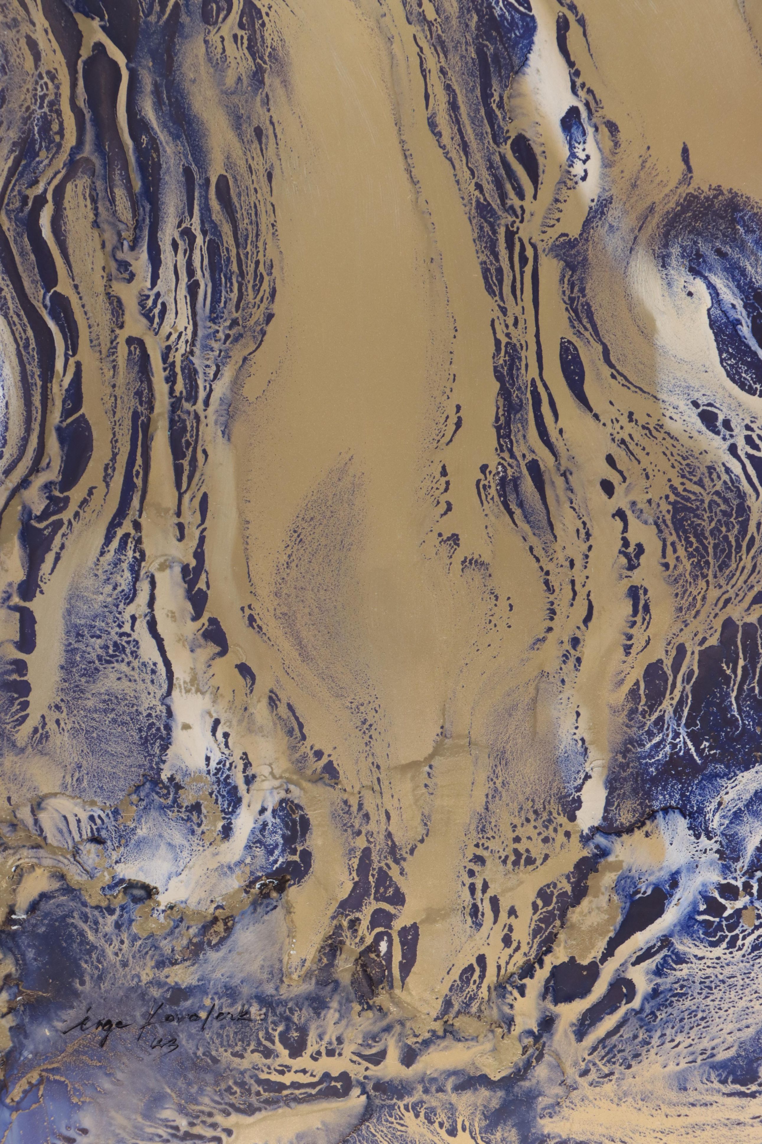 Inga Kovalenko Abstract Ink Painting, 2023