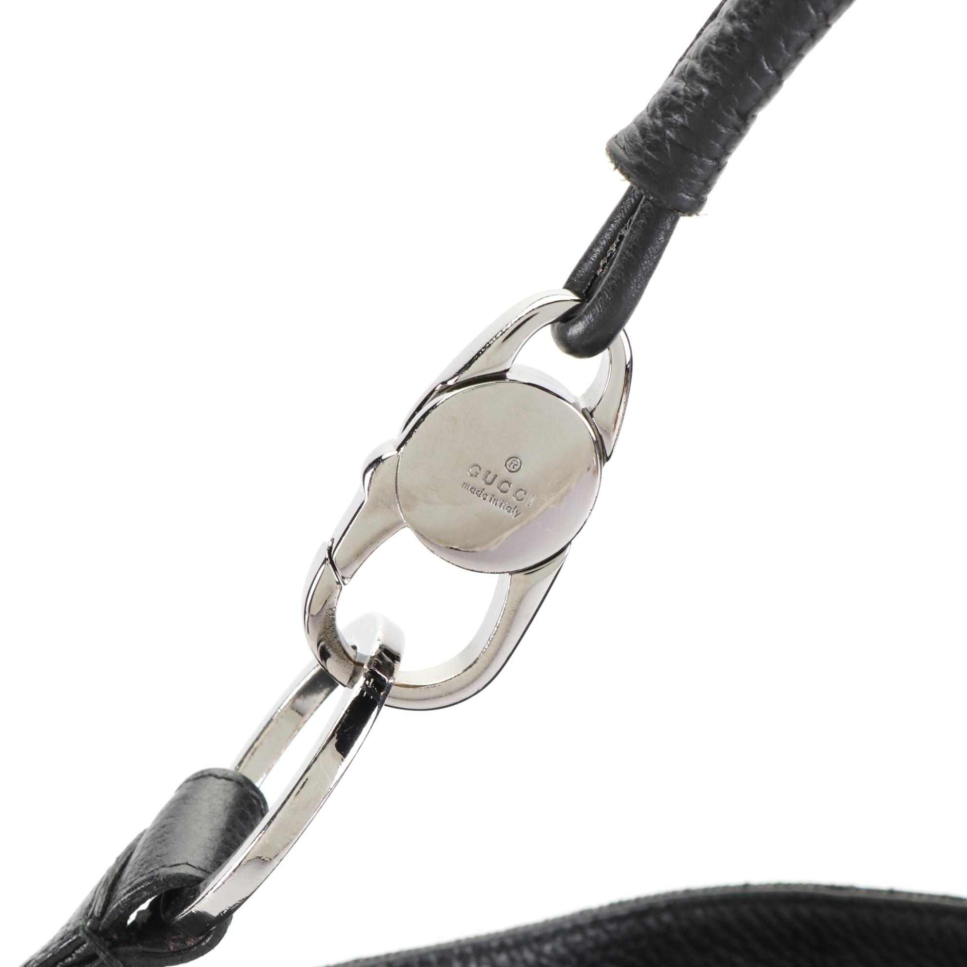 Gucci Shoulder Bag in GG Denim and Leather