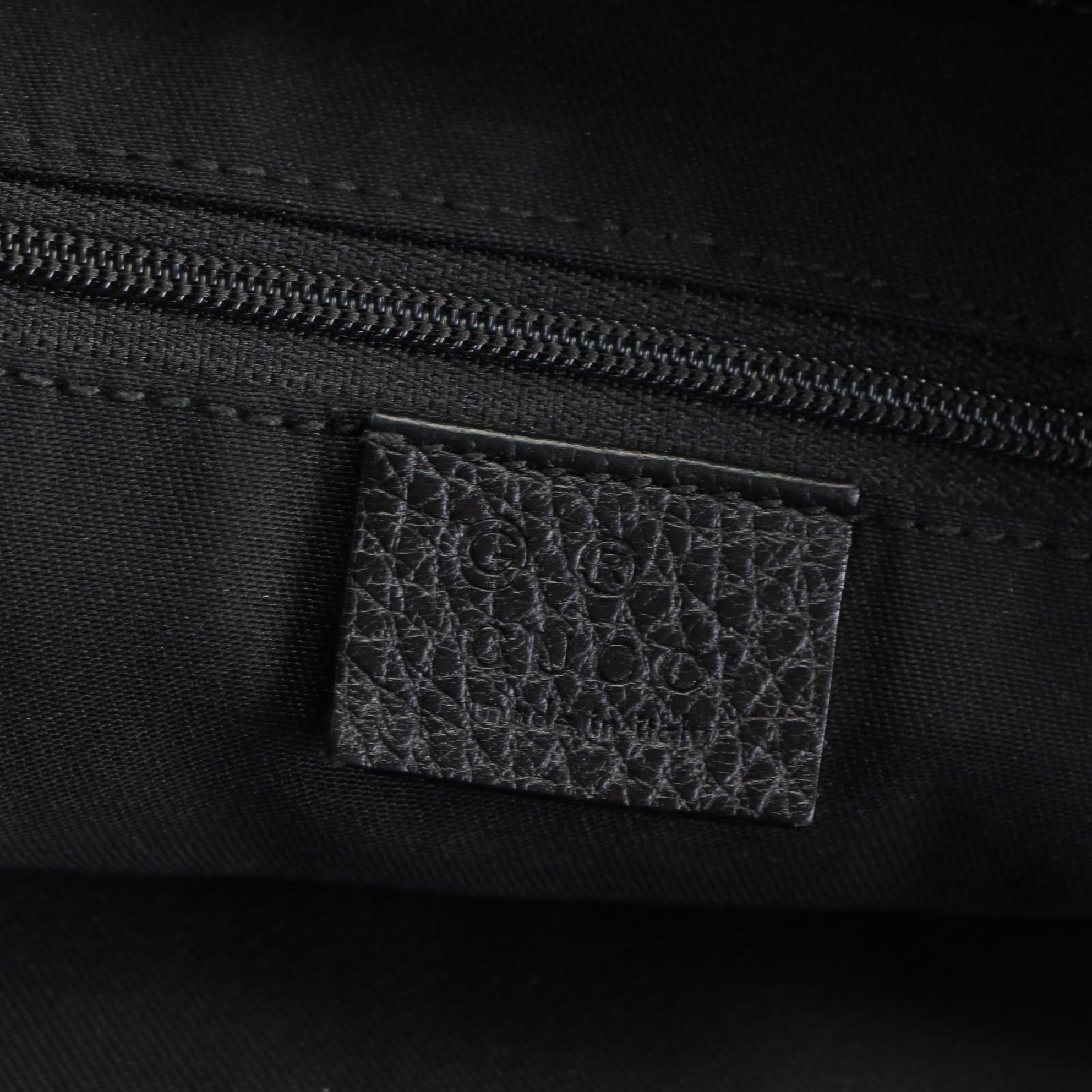 Gucci Shoulder Bag in GG Denim and Leather