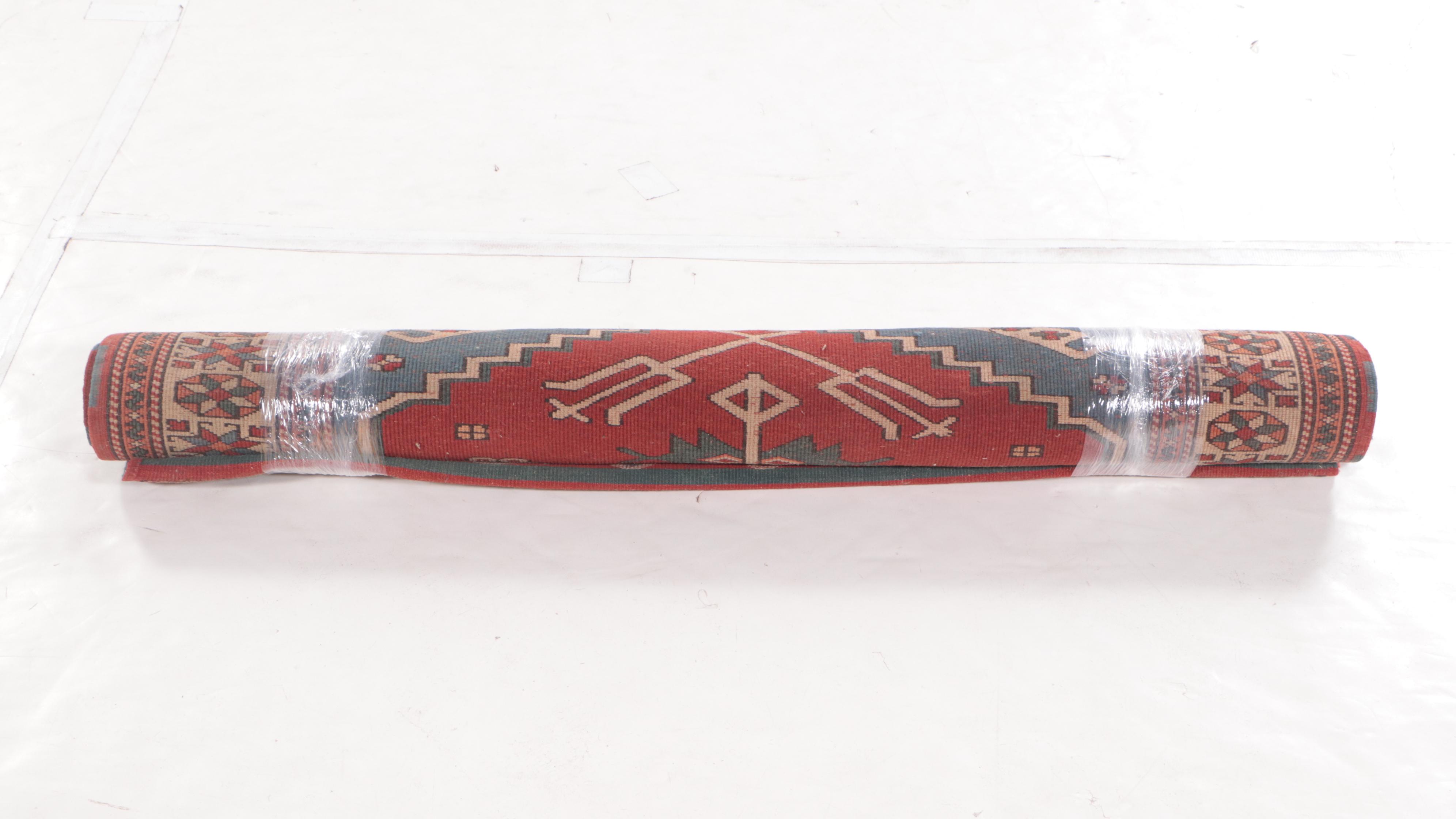 4'4 x 5'6 Hand-Knotted Turkish Yağcıbedir Area Rug