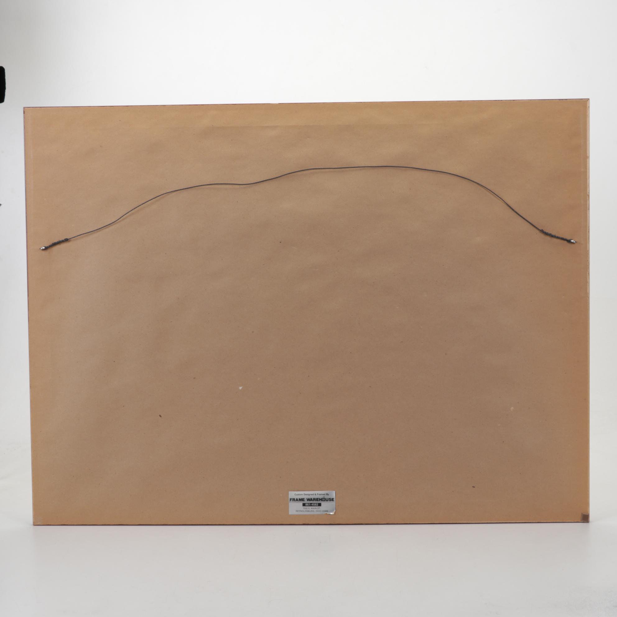 Hand-Colored Photogravure After Girardet "The First Steps of the King of Rome"