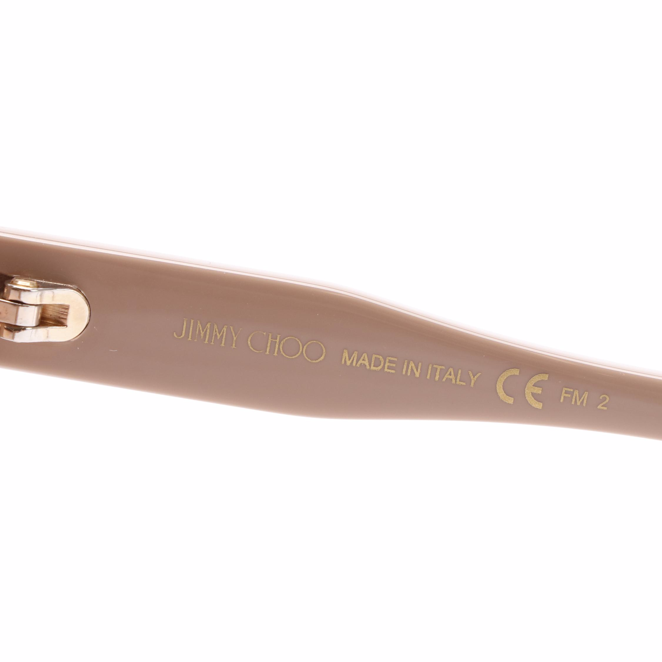 Jimmy Choo LIDIE/F/SK Nude Sunglasses with Case