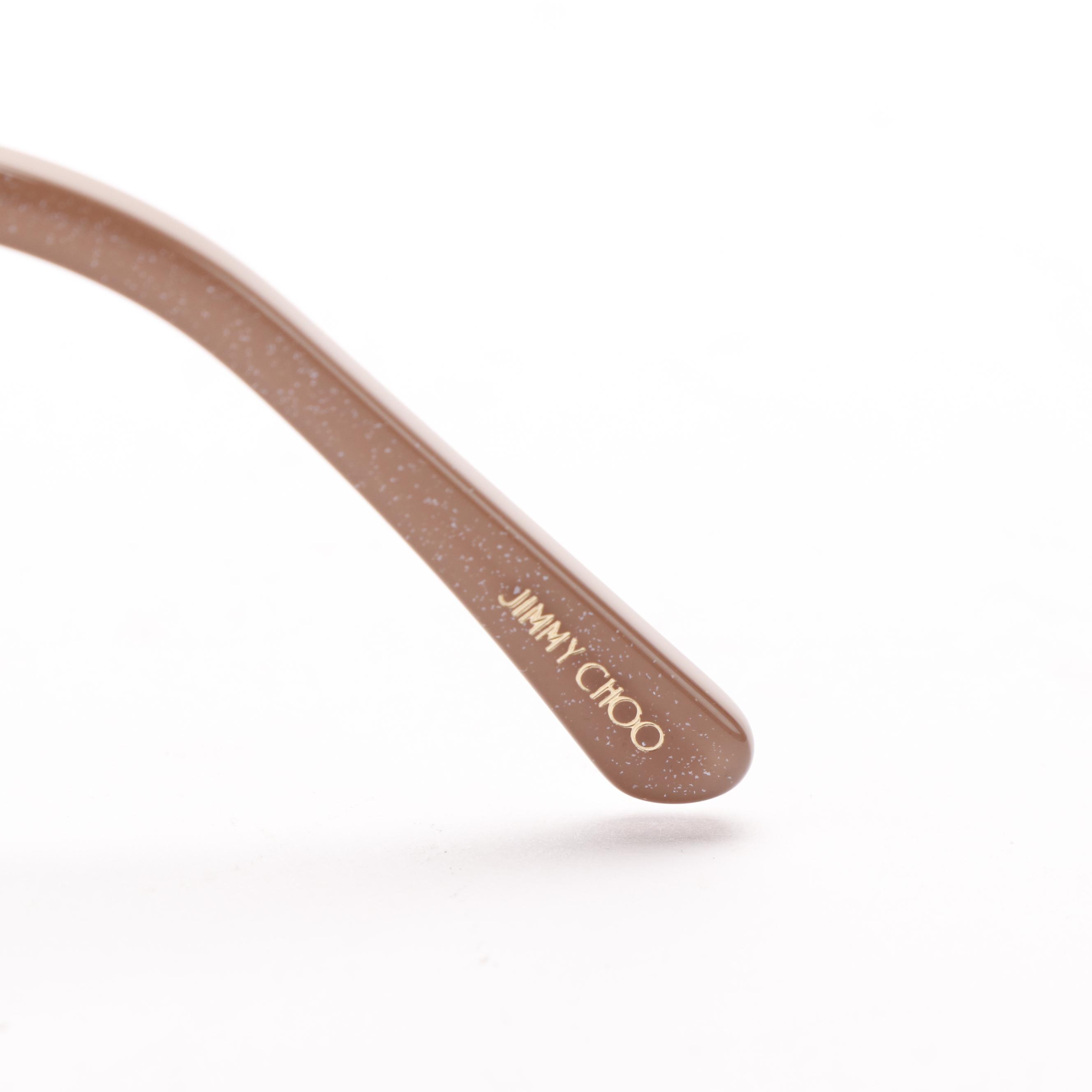 Jimmy Choo LIDIE/F/SK Nude Sunglasses with Case