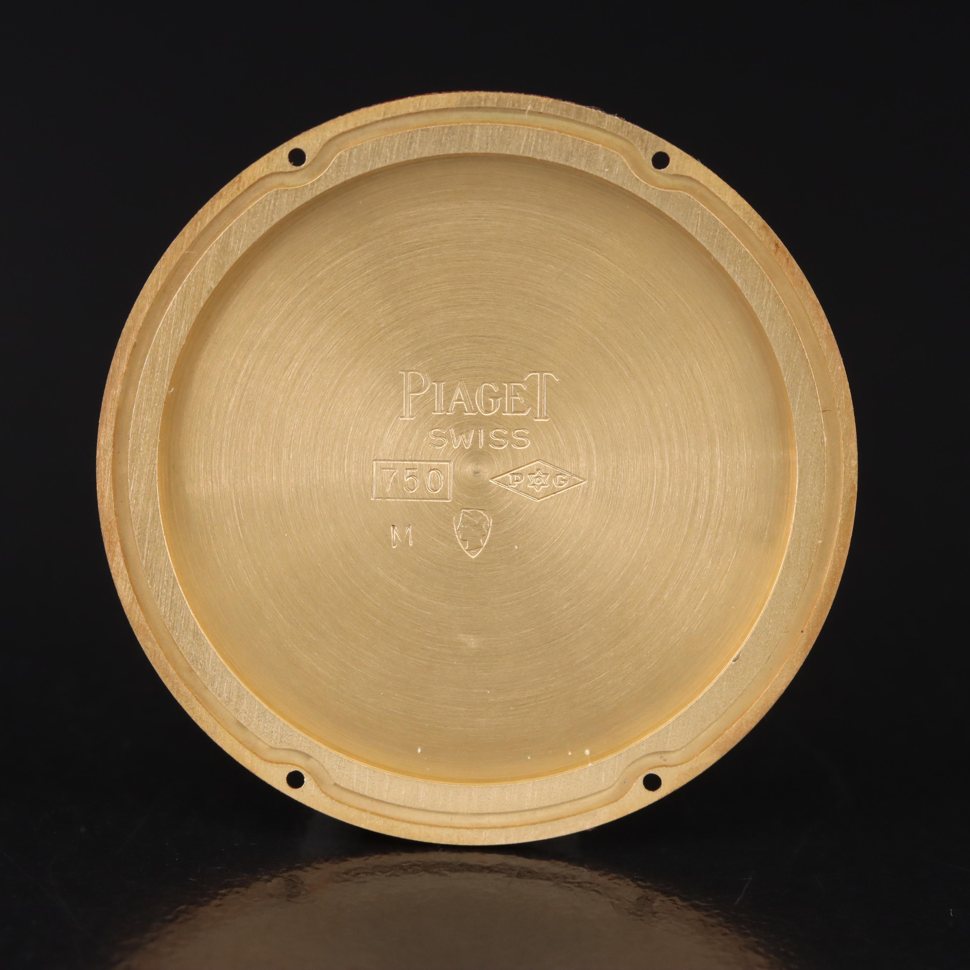 18K Piaget Custom Dial for The Cannon Group Film Co. Award Watch