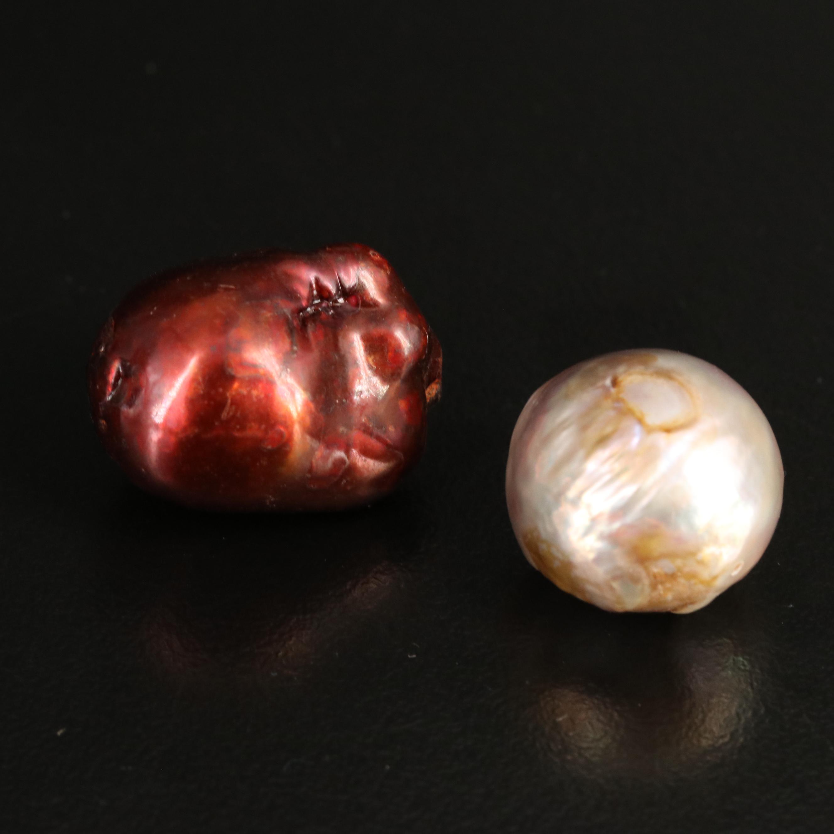 Loose Baroque Pearls and Pendants