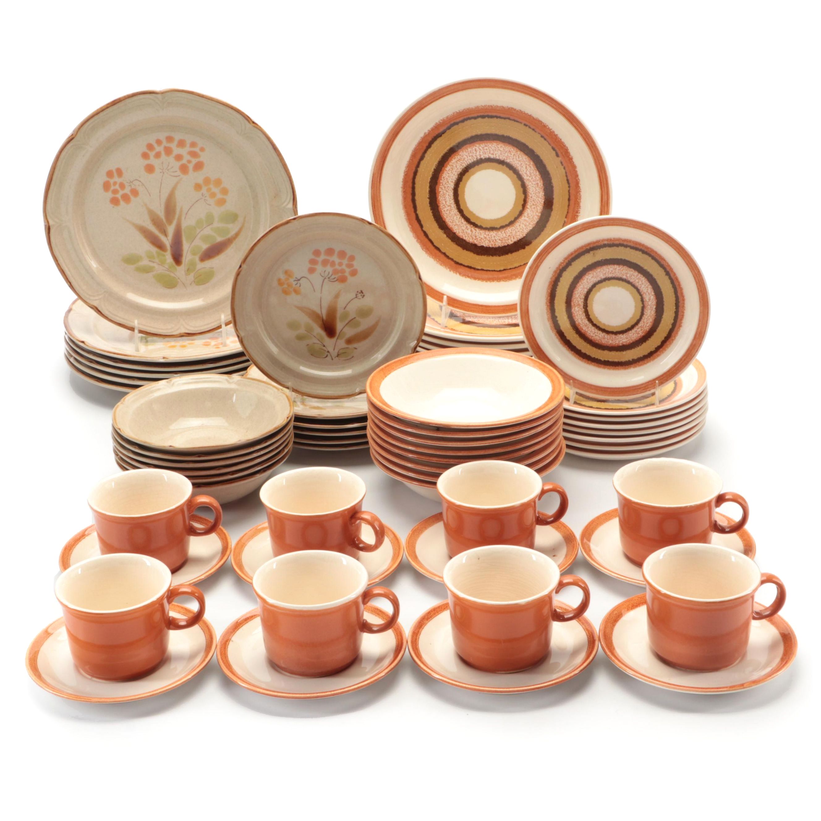 Hearthside "Somerset" with Jamestown China and Other Dinnerware