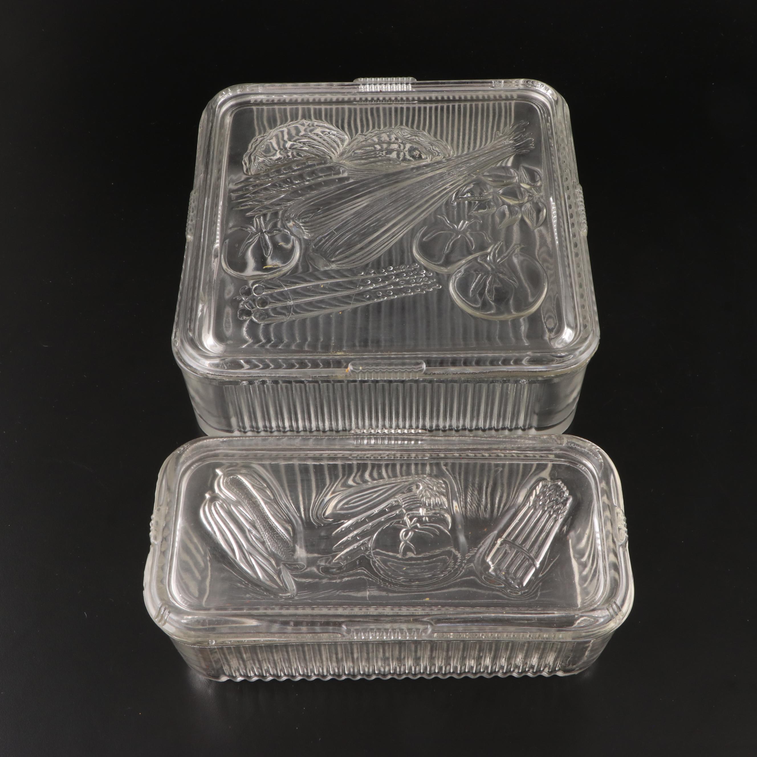 CorningWare "Cornflower Blue" Kitchenware with Glass Refrigerator Dishes